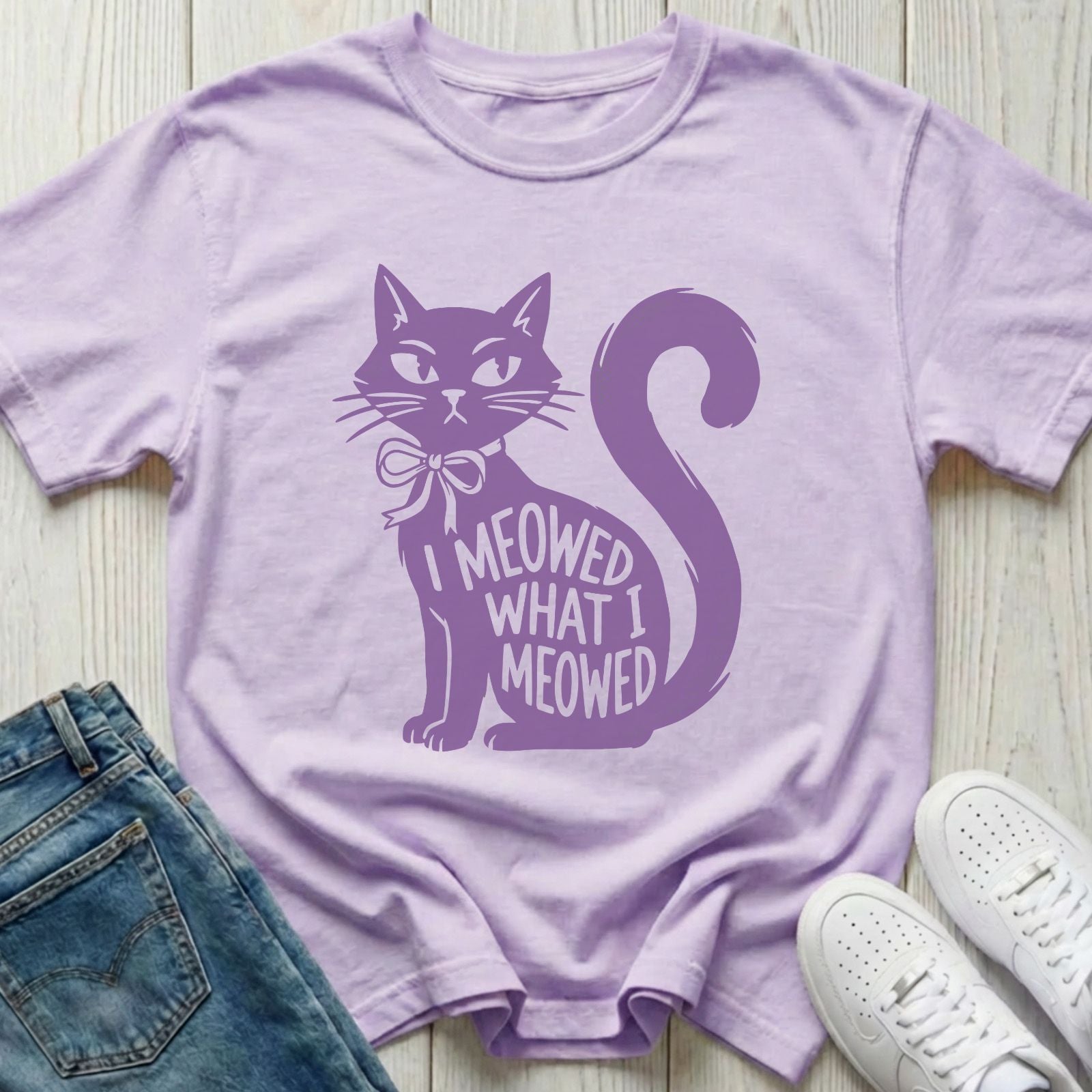 I Meowed What I Meowed T-shirt