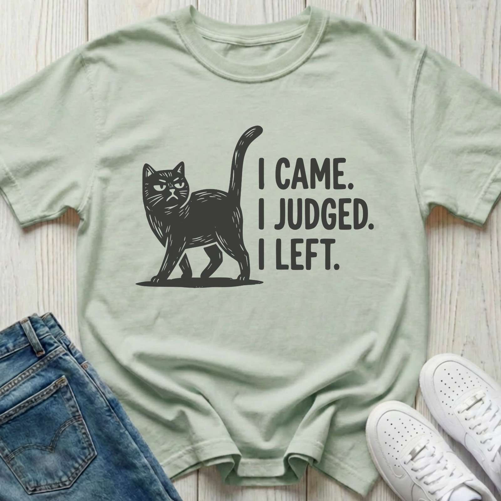 I Came I Judged I Left T-shirt