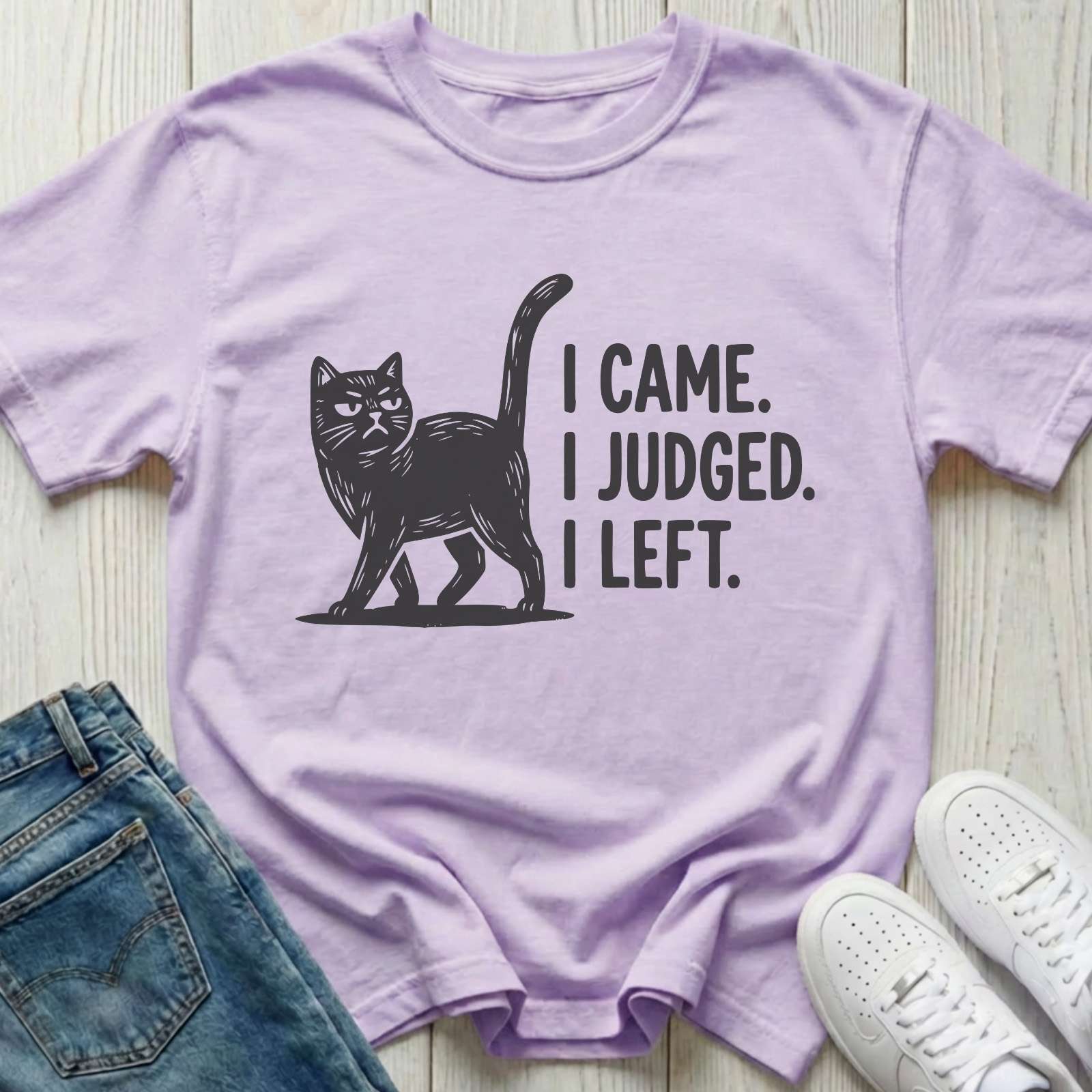 I Came I Judged I Left T-shirt