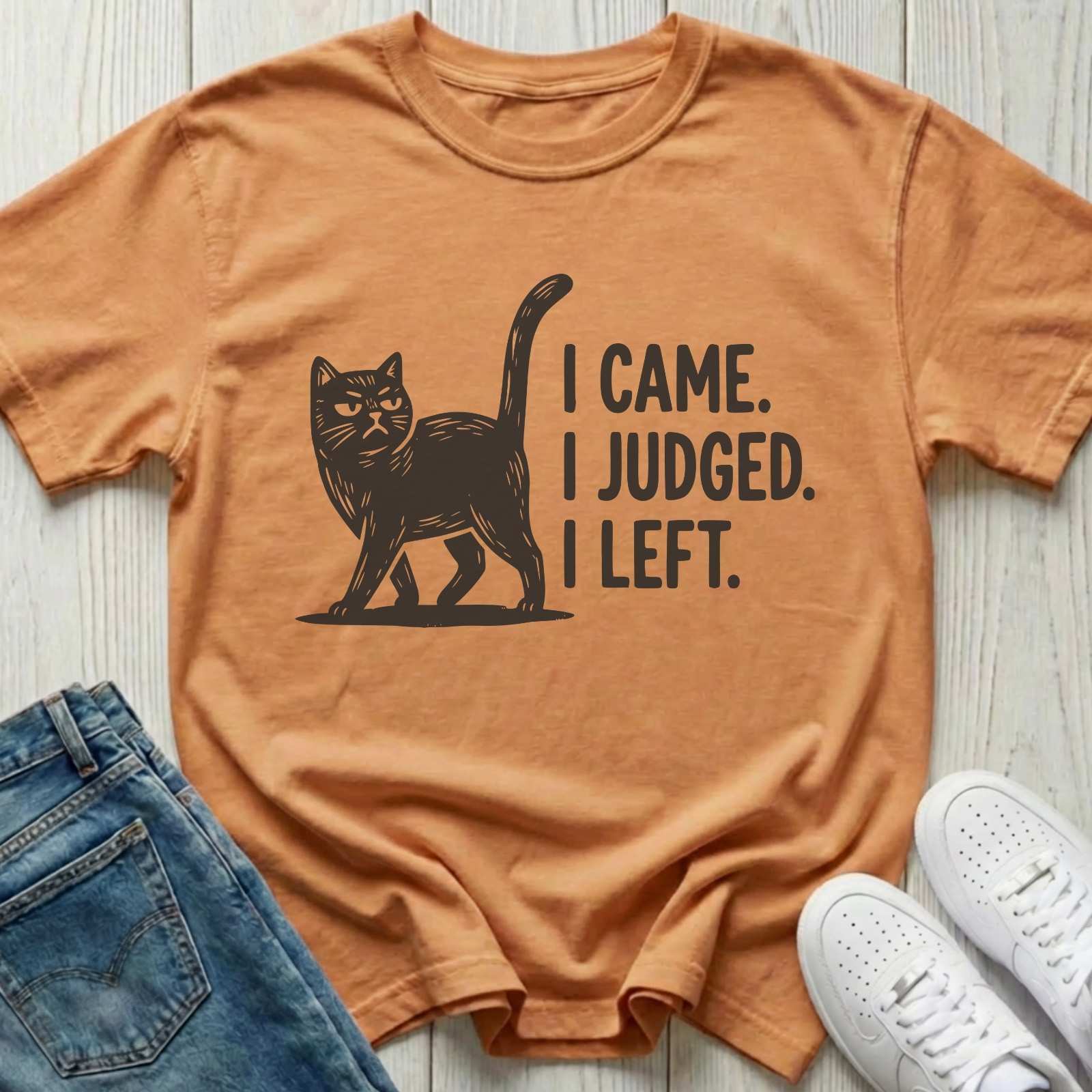 I Came I Judged I Left T-shirt