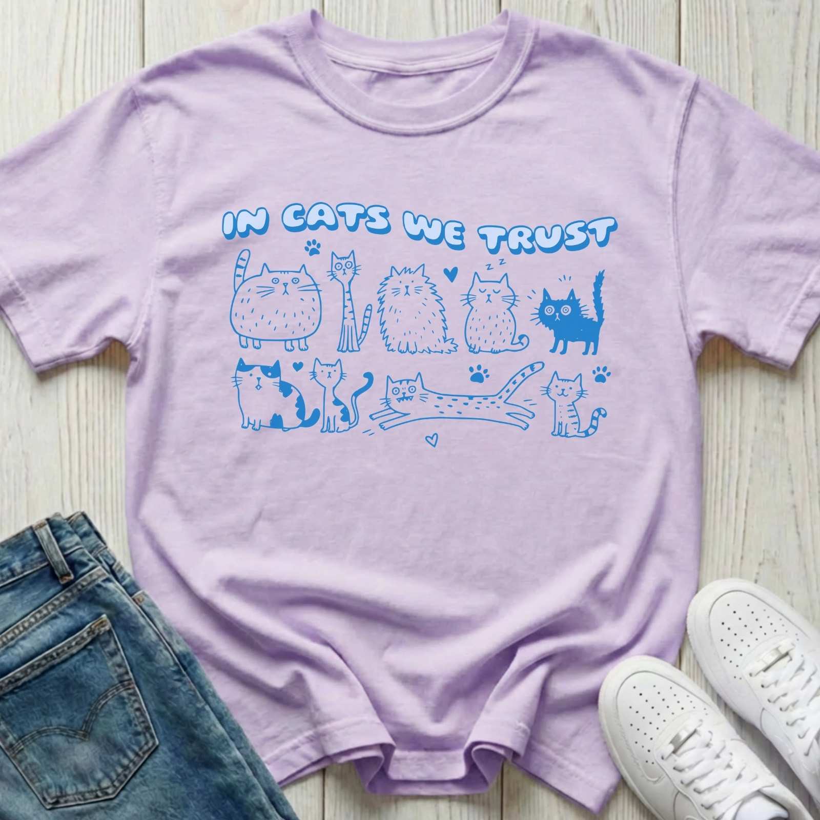 In Cats We Trust T-shirt