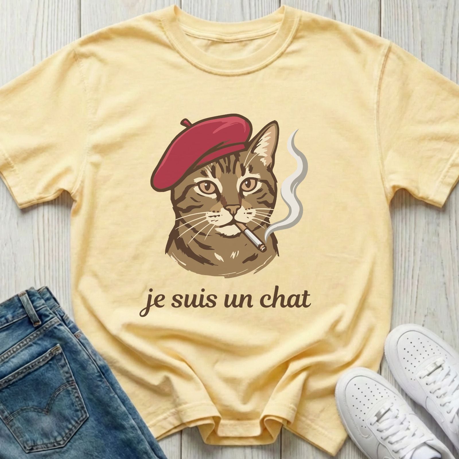 Je Suis Un Chat T-shirt