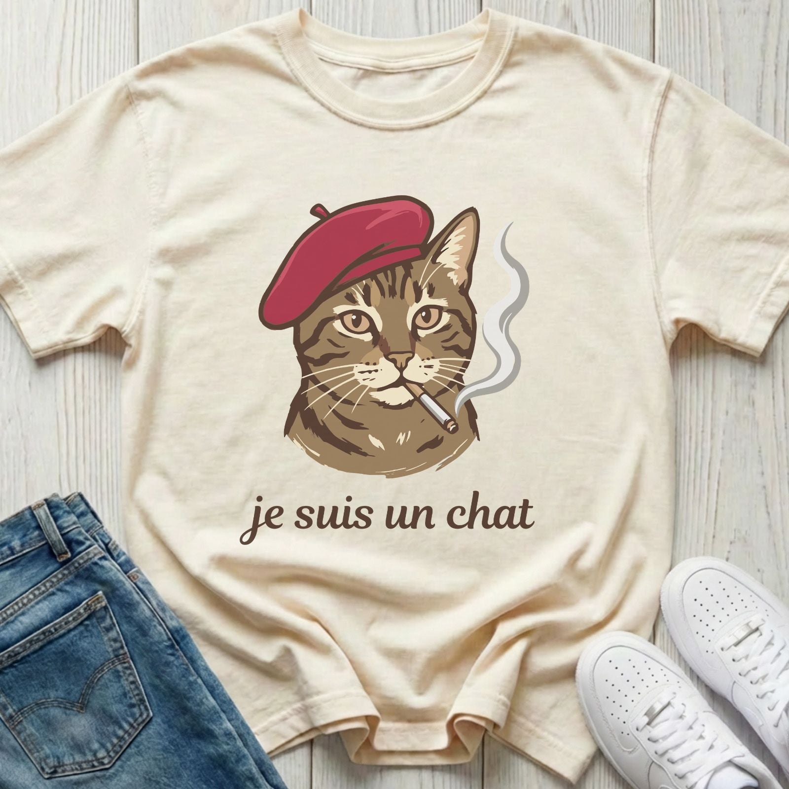 Je Suis Un Chat T-shirt