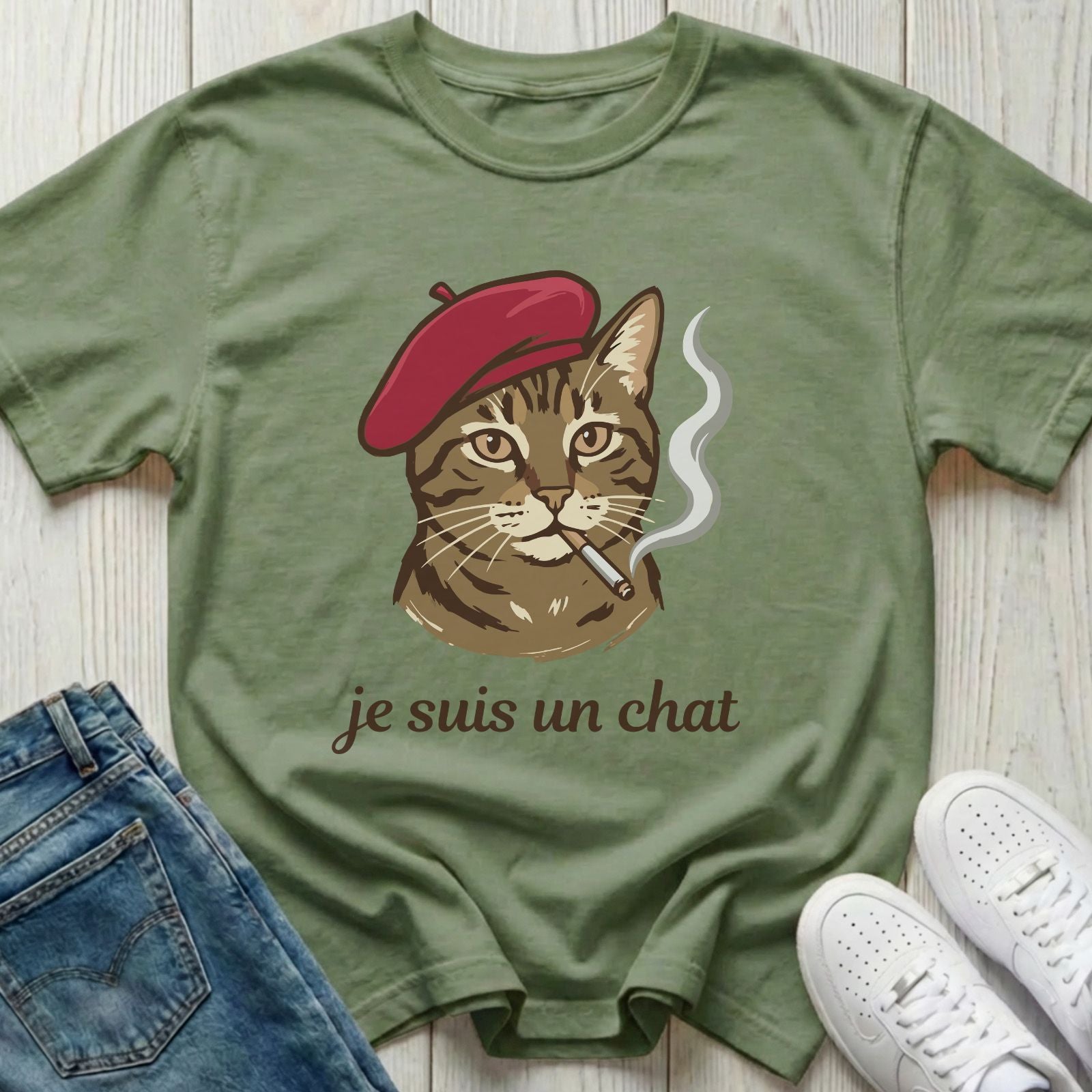 Je Suis Un Chat T-shirt