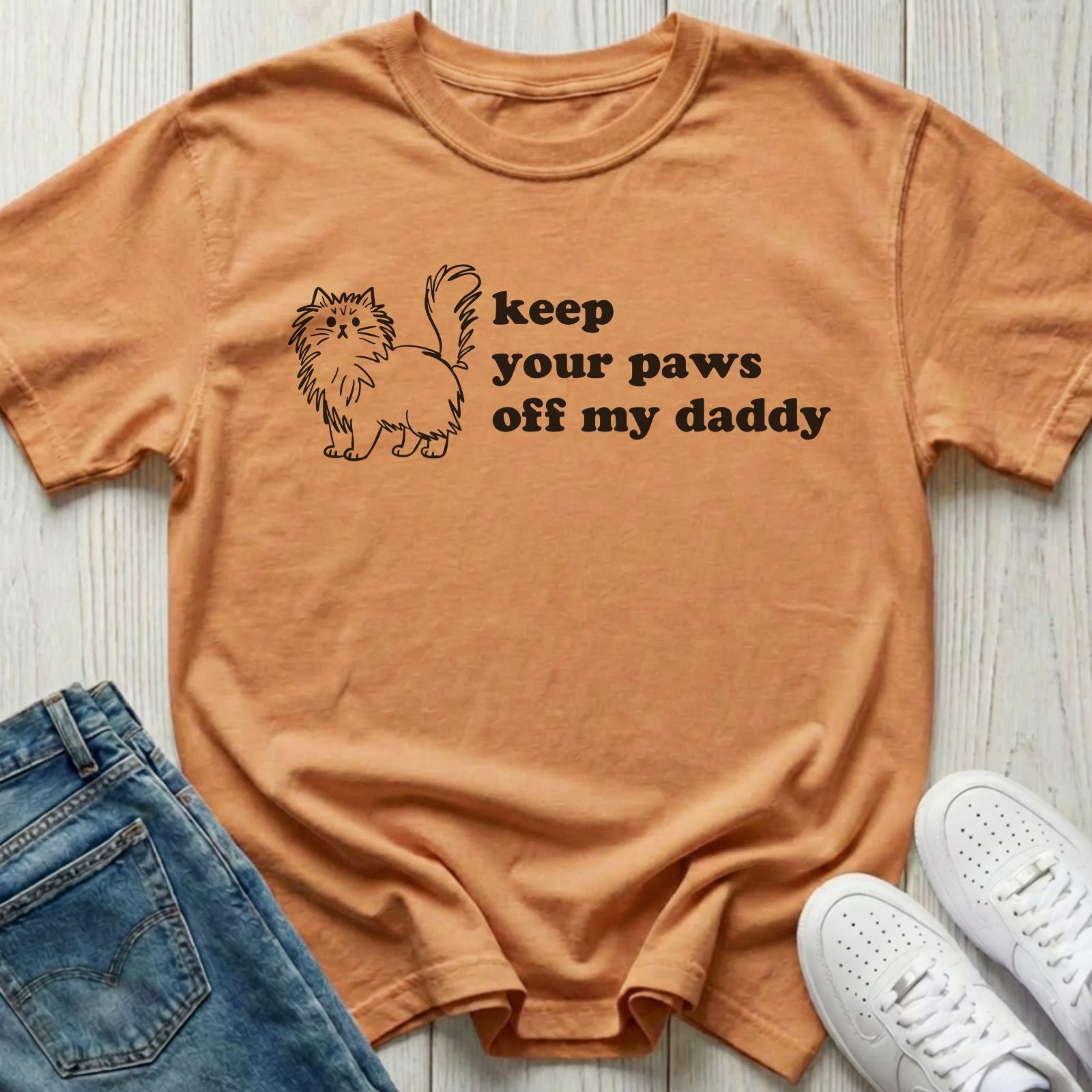 Keep Your Paws Off My Daddy T-shirt