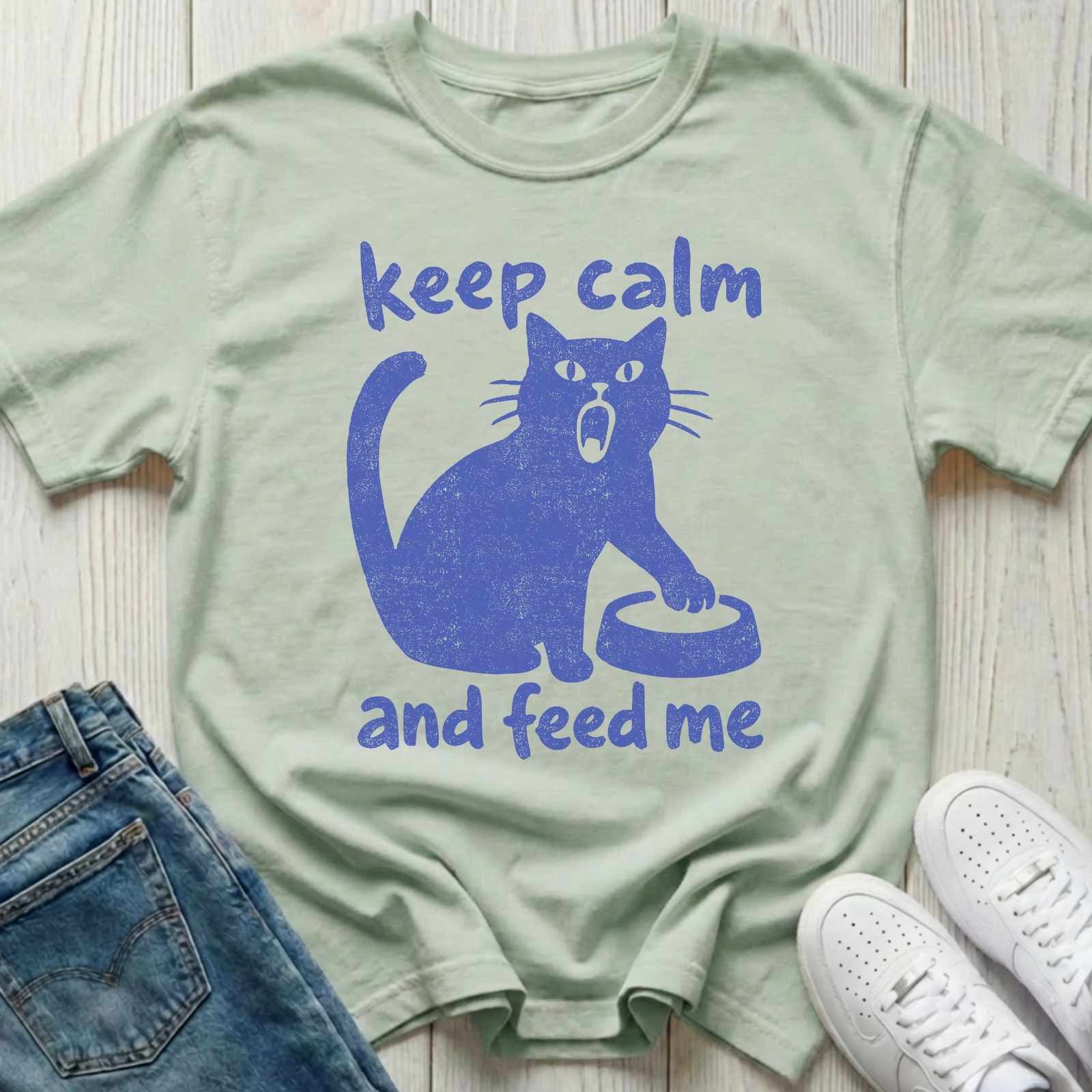 Keep Calm and Feed Me T-shirt