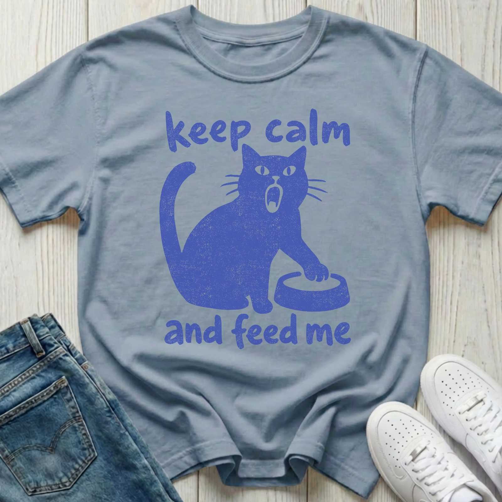 Keep Calm and Feed Me T-shirt