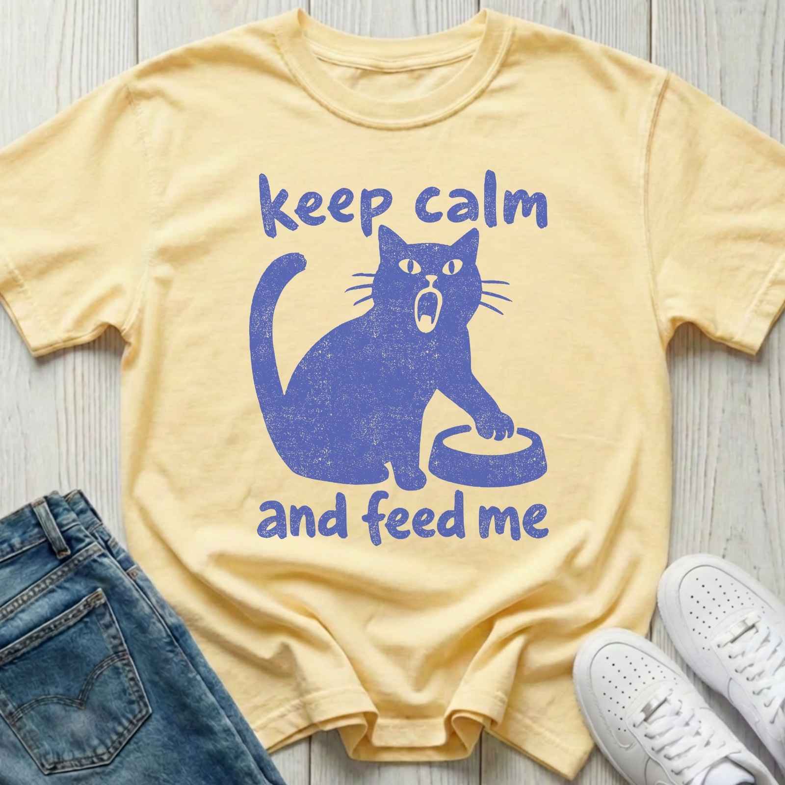 Keep Calm and Feed Me T-shirt
