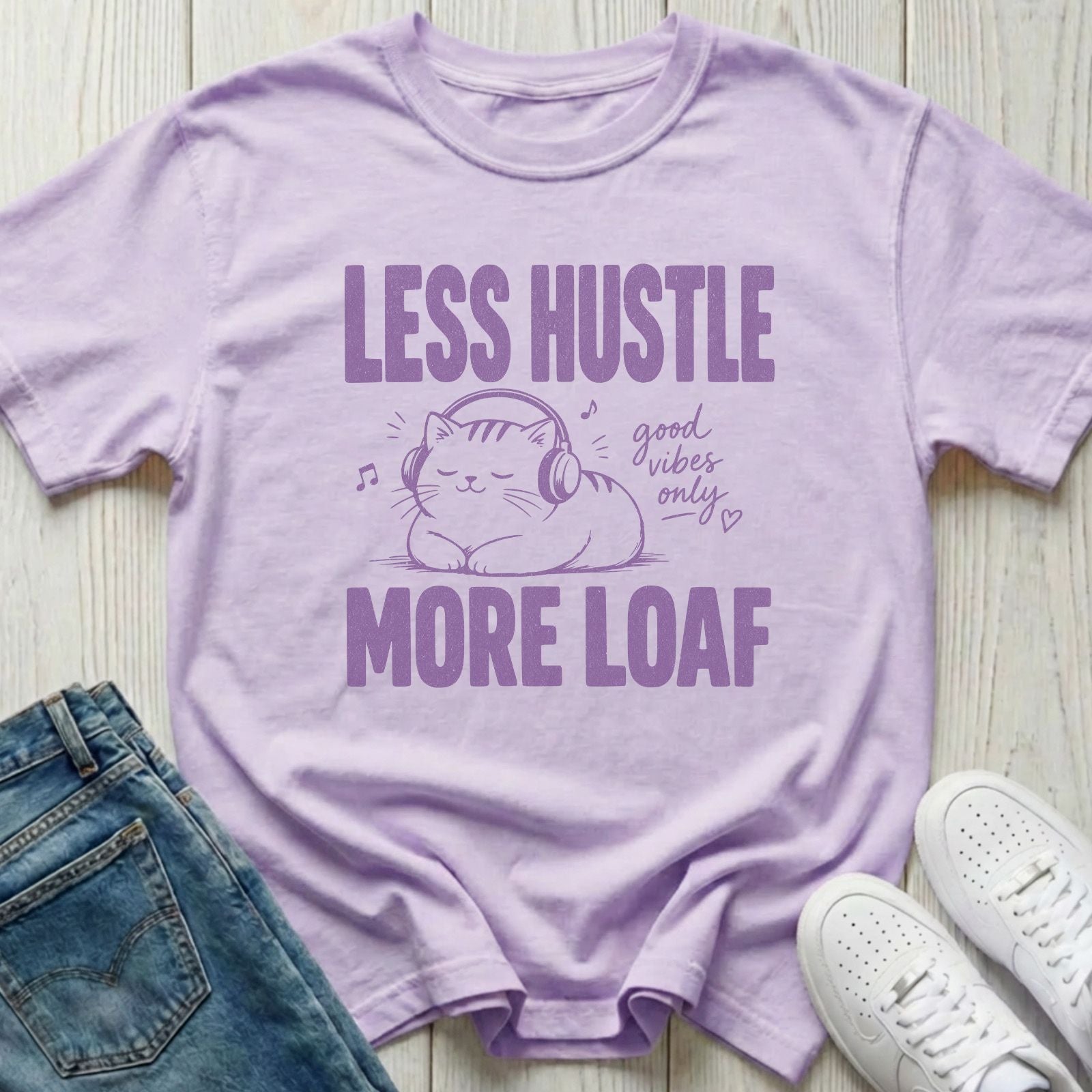 Less Hustle More Loaf T-shirt