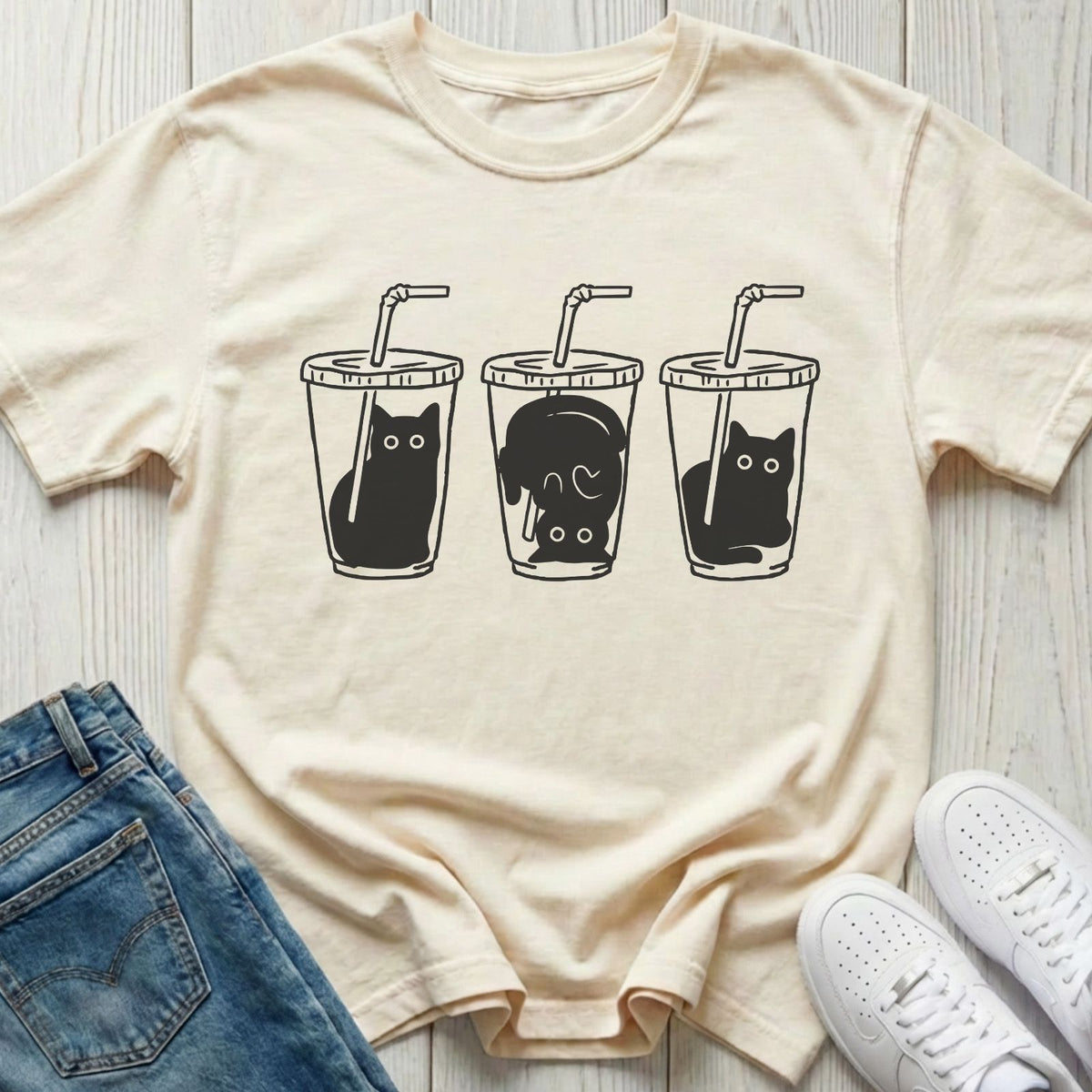 Liquid Cat T-shirt