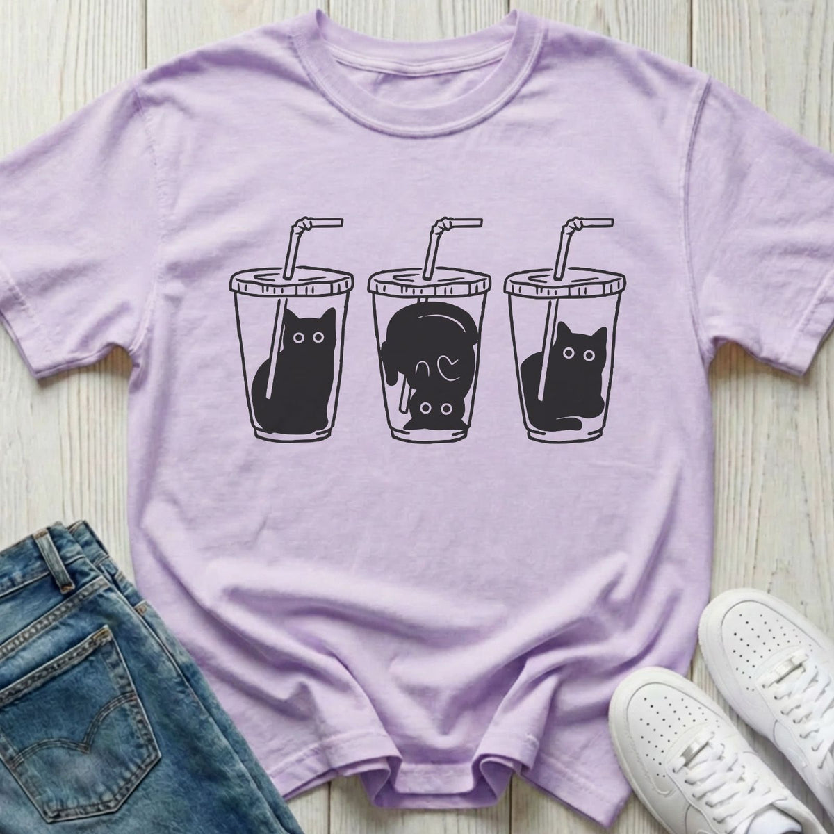 Liquid Cat T-shirt
