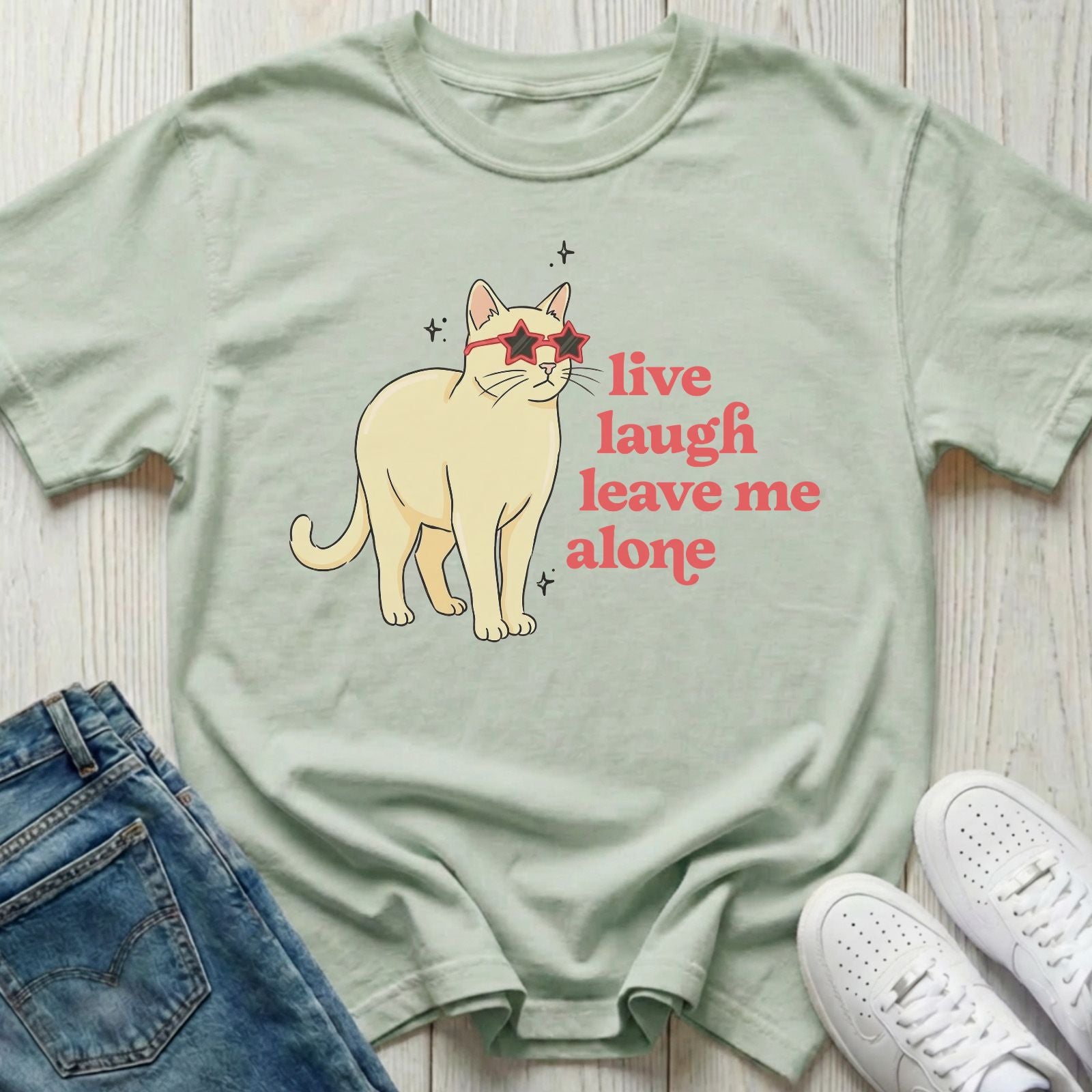 Live Laugh Leave Me Alone T-shirt