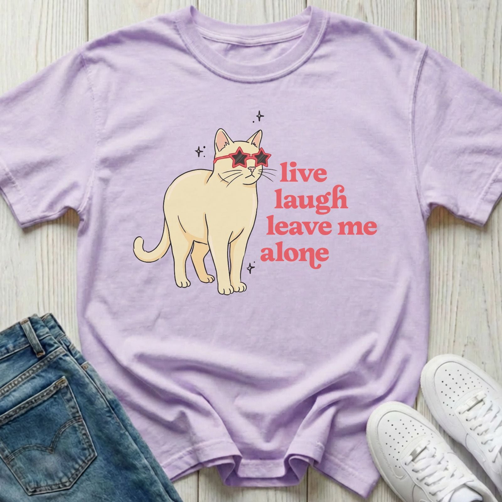 Live Laugh Leave Me Alone T-shirt