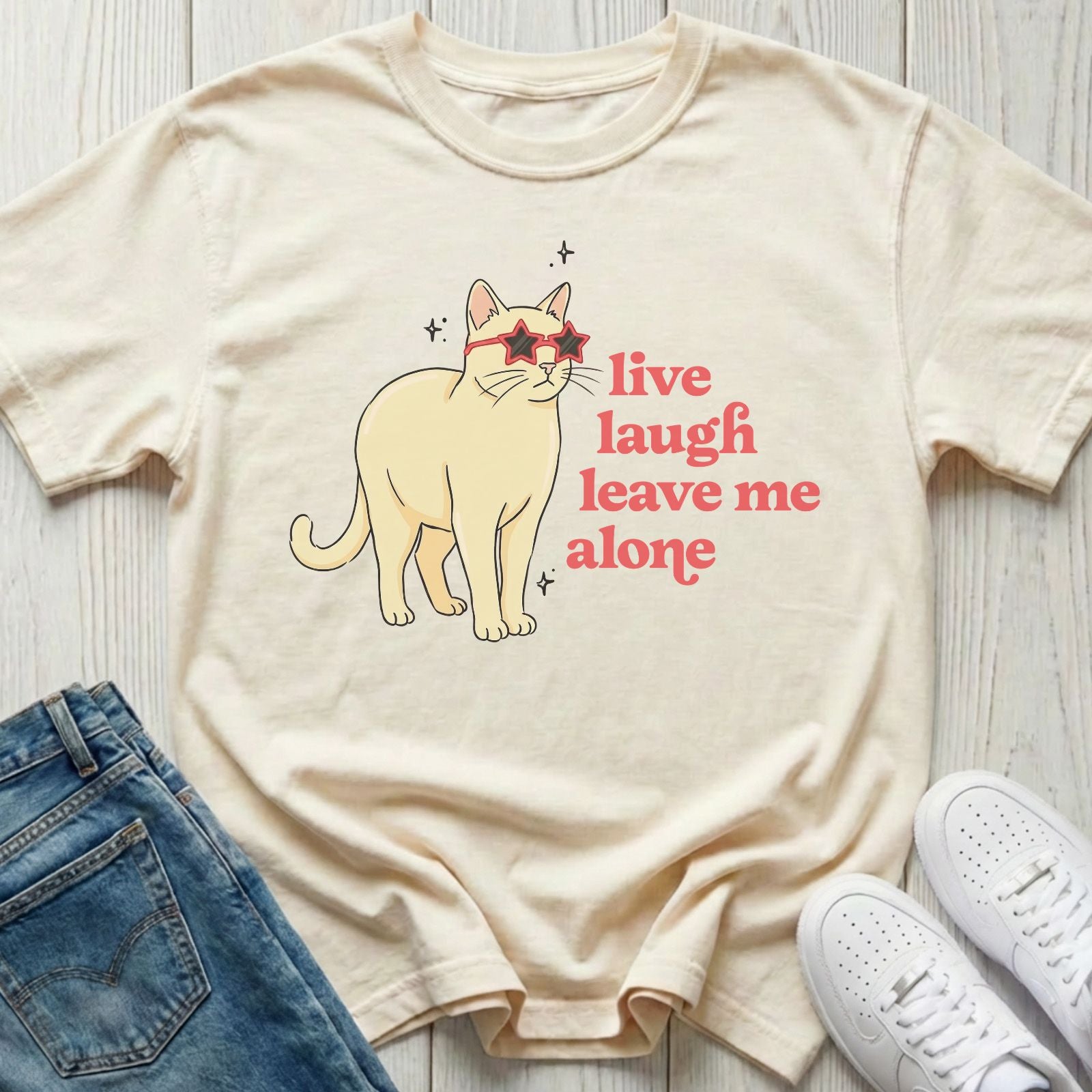 Live Laugh Leave Me Alone T-shirt