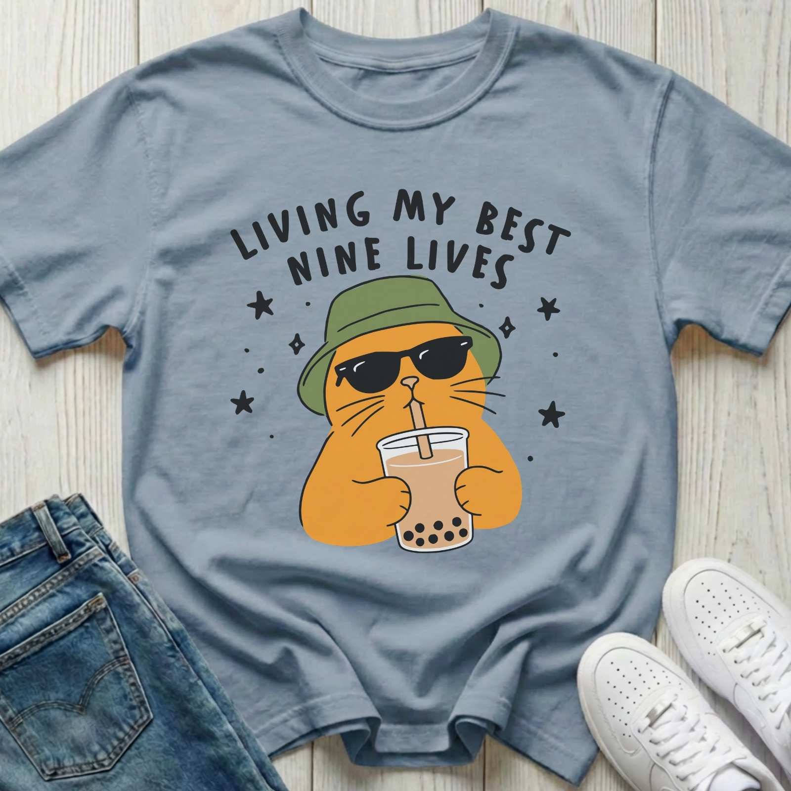 Living My Best Nine Lives T-shirt
