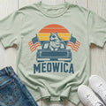 Meowica Patriotic Cat T-shirt