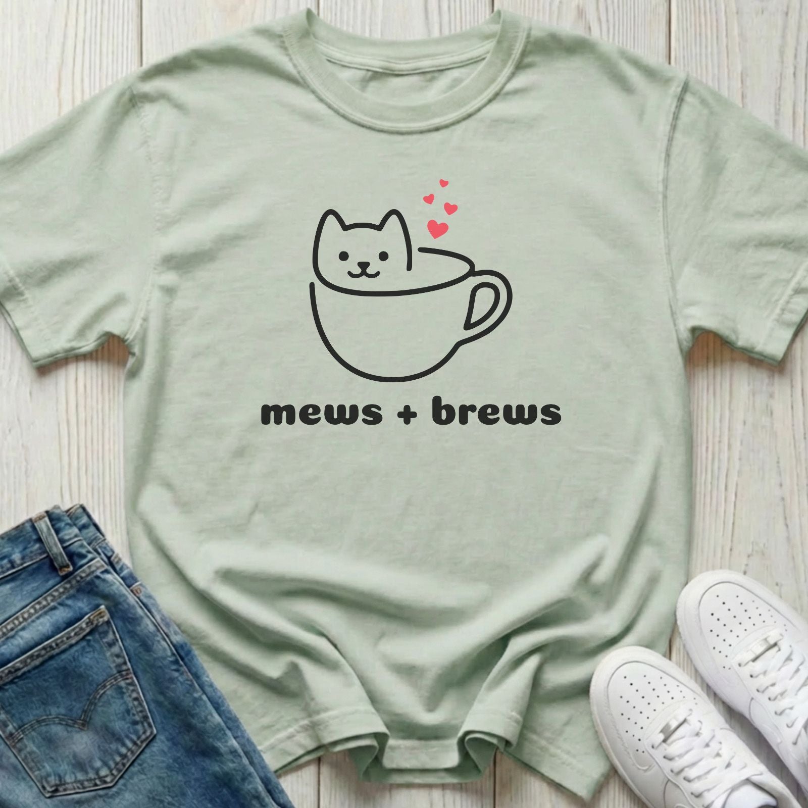 Mews + Brews T-shirt