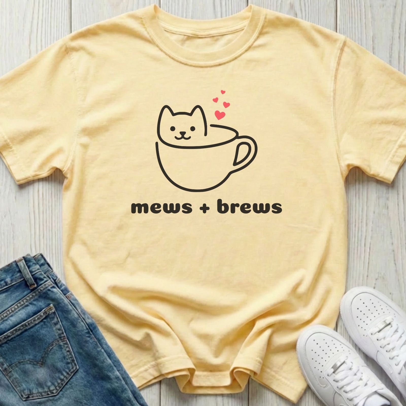 Mews + Brews T-shirt