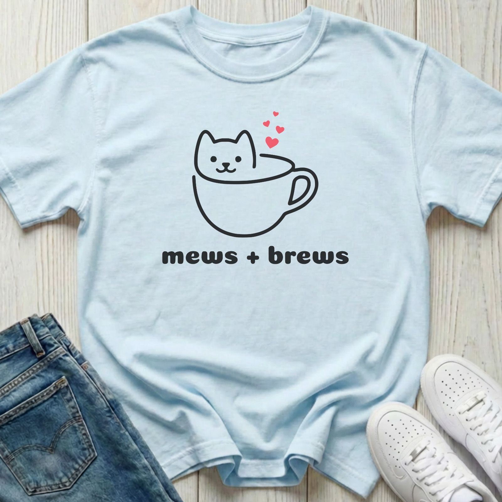 Mews + Brews T-shirt