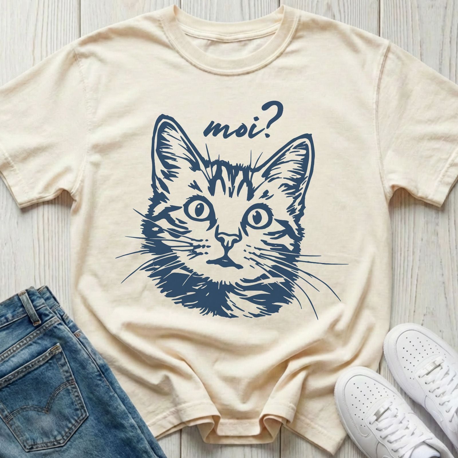 Moi? Cat T-shirt