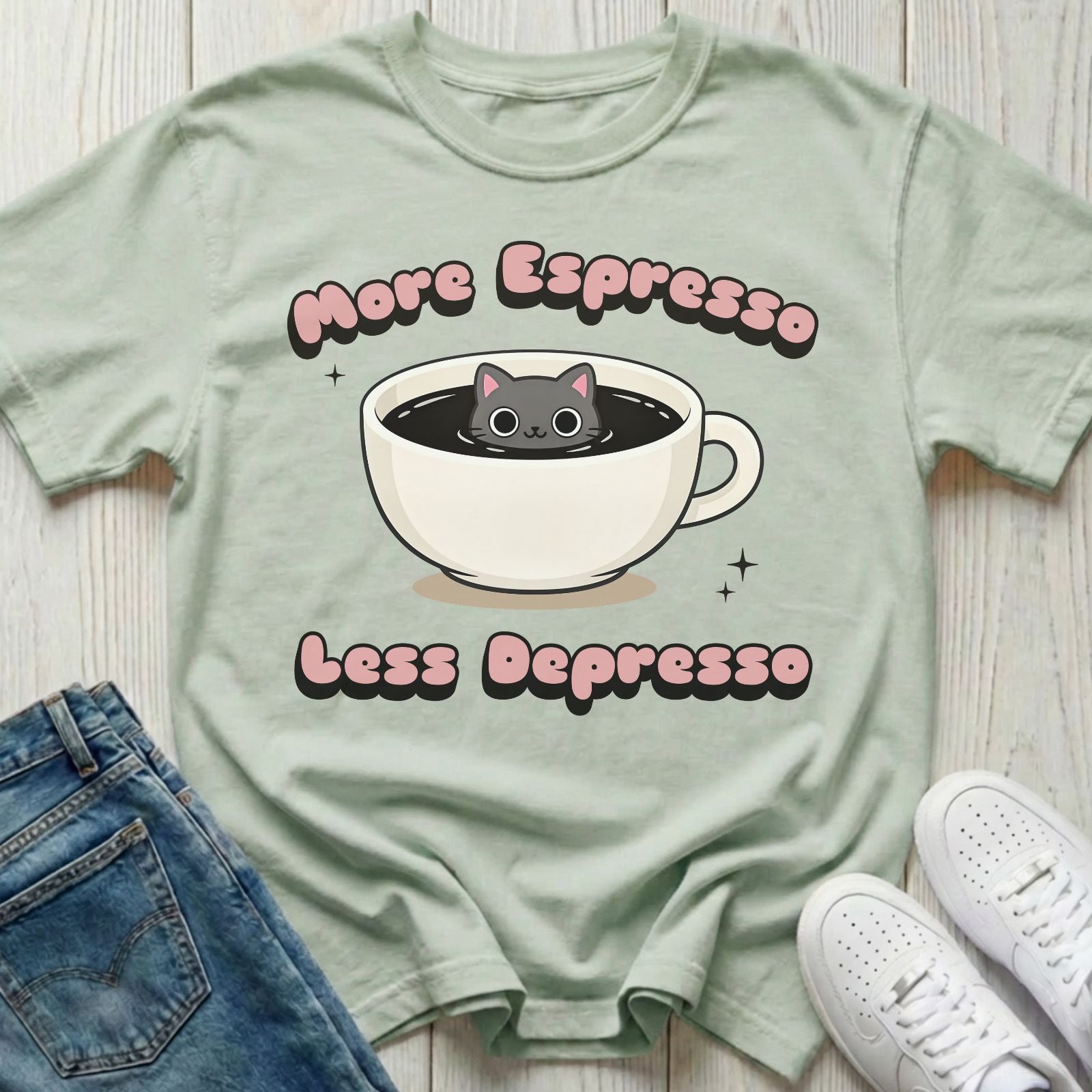 More Espresso Less Depresso T-shirt