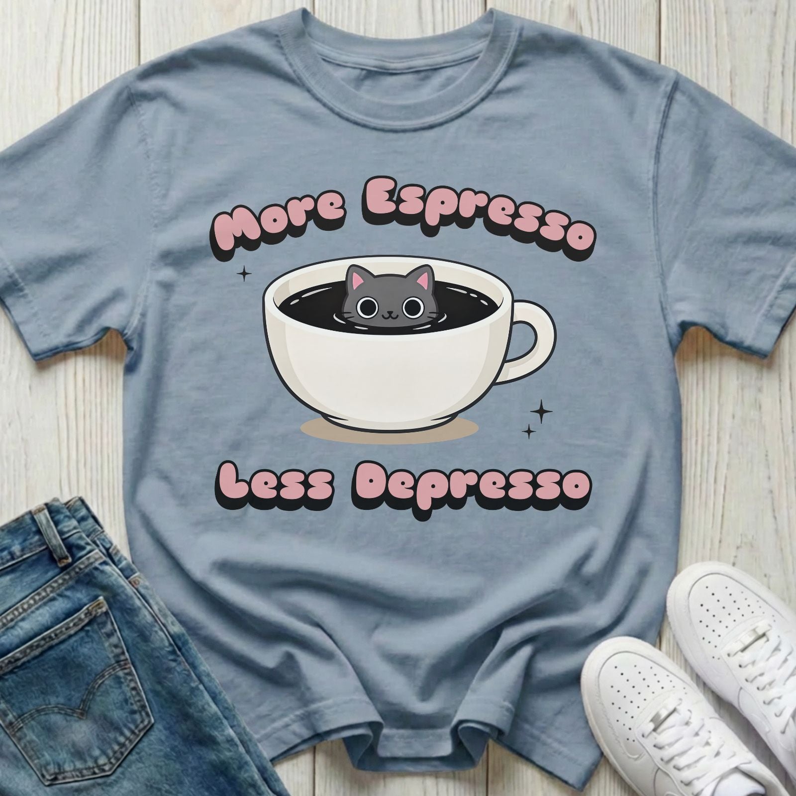 More Espresso Less Depresso T-shirt