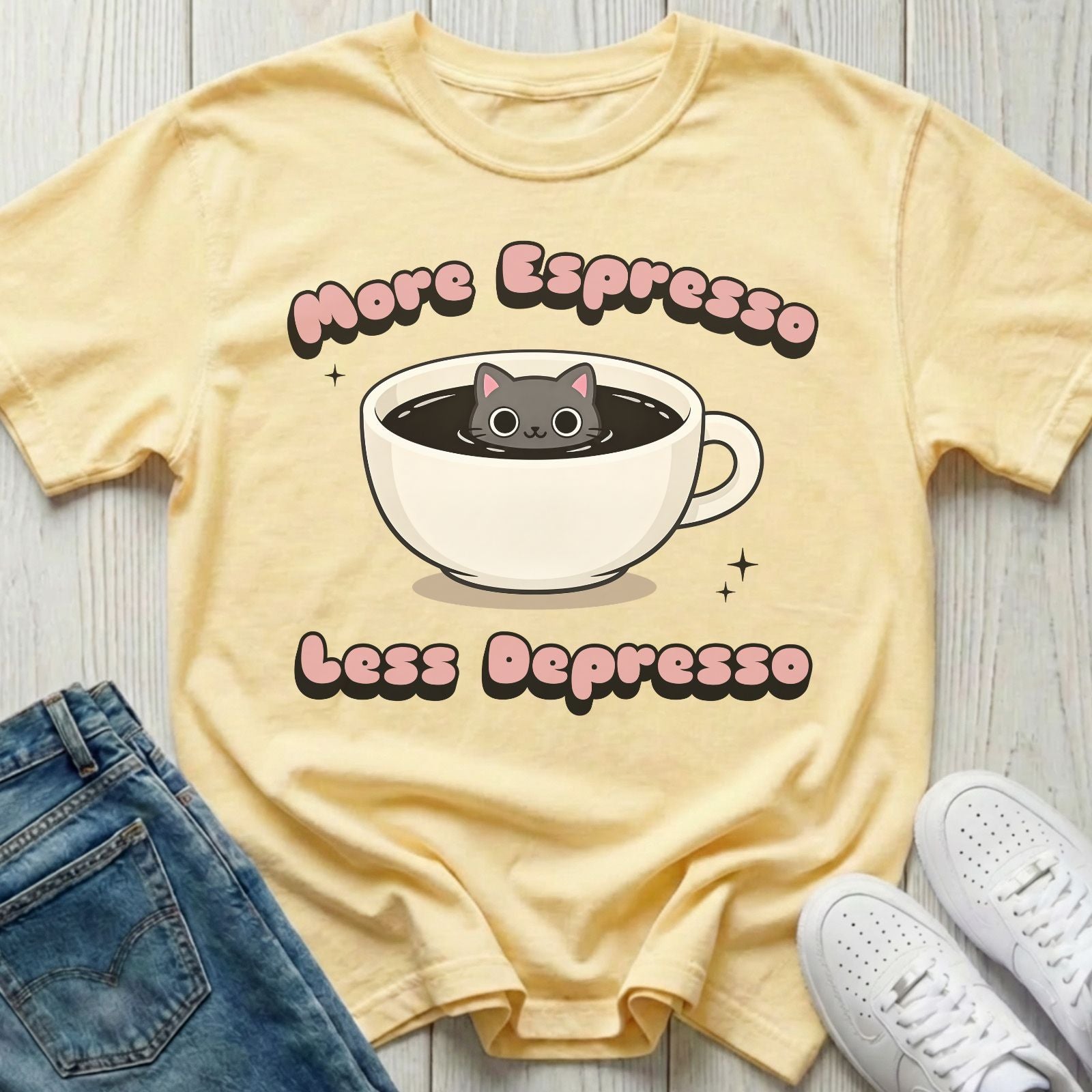 More Espresso Less Depresso T-shirt
