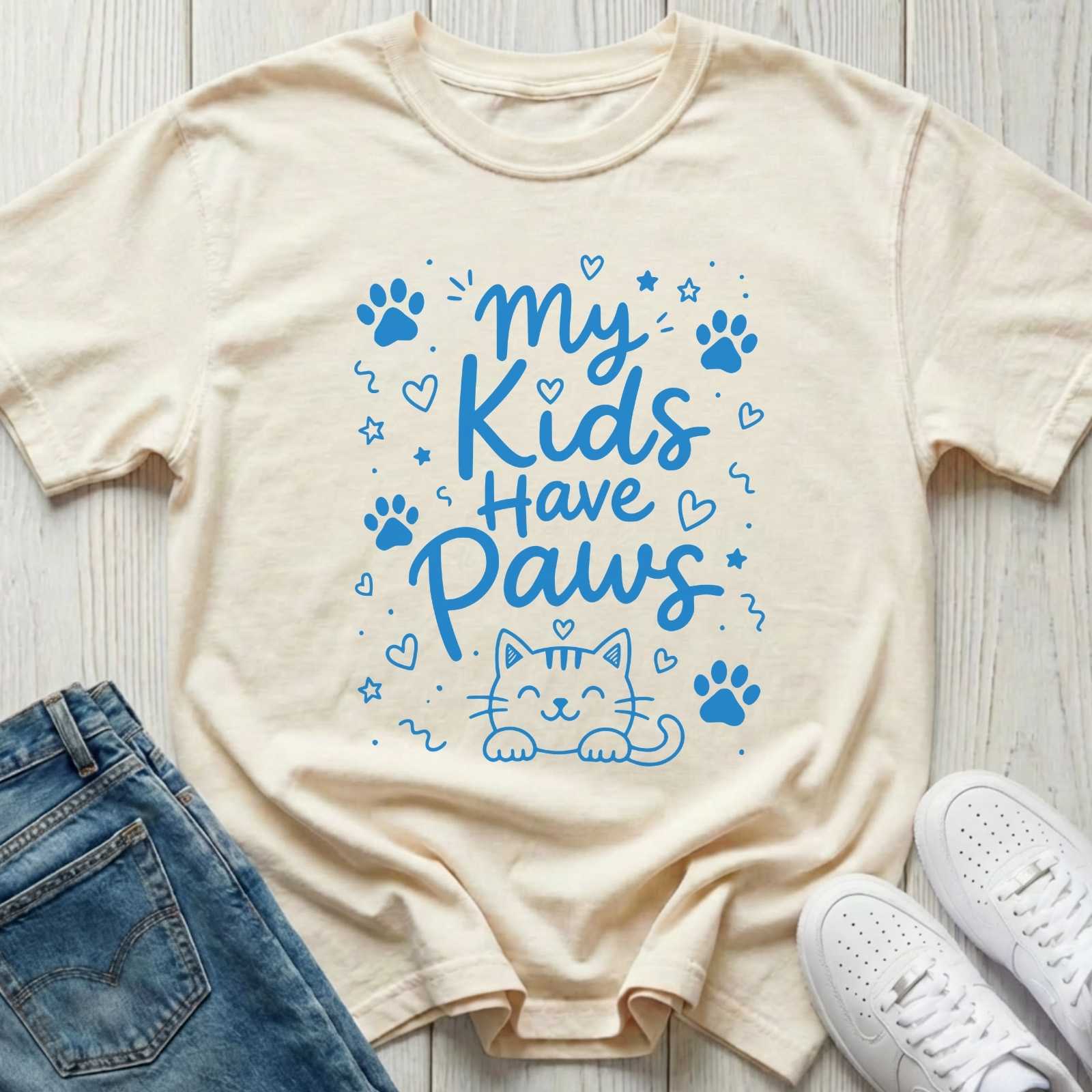 My Kids Have Paws T-shirt