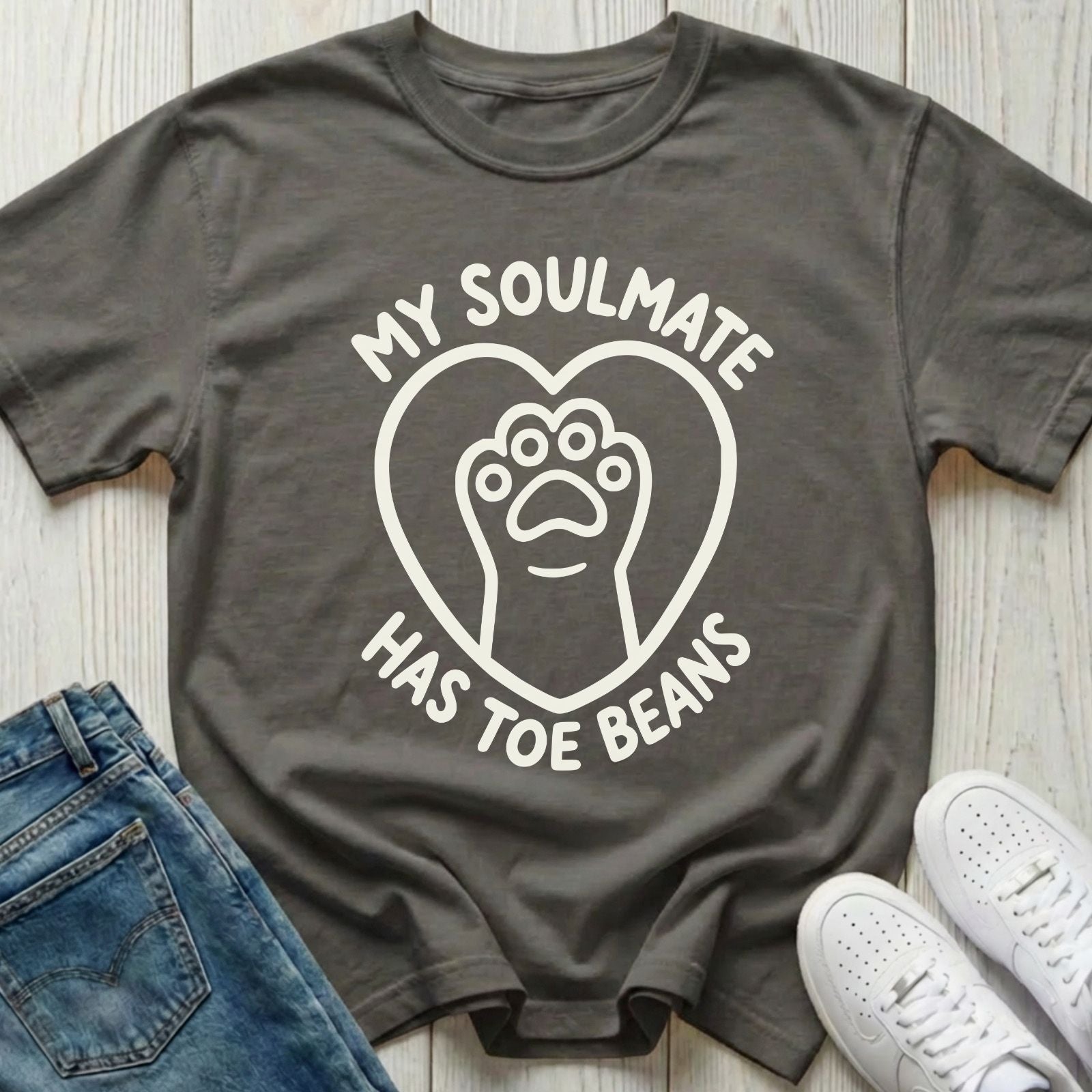 My Soul Mate Has Toe Beans T-shirt