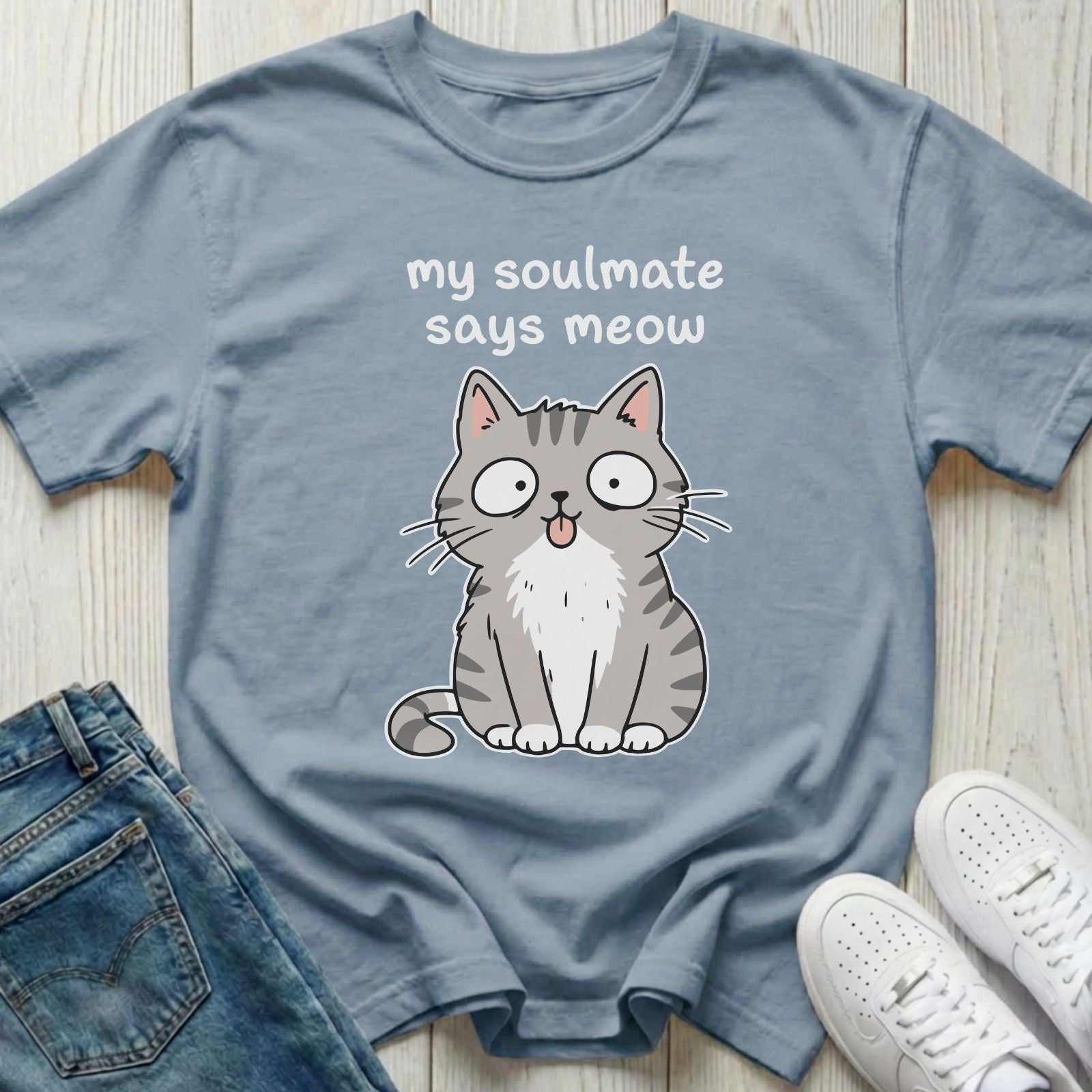 My Soulmate Says Meow T-shirt