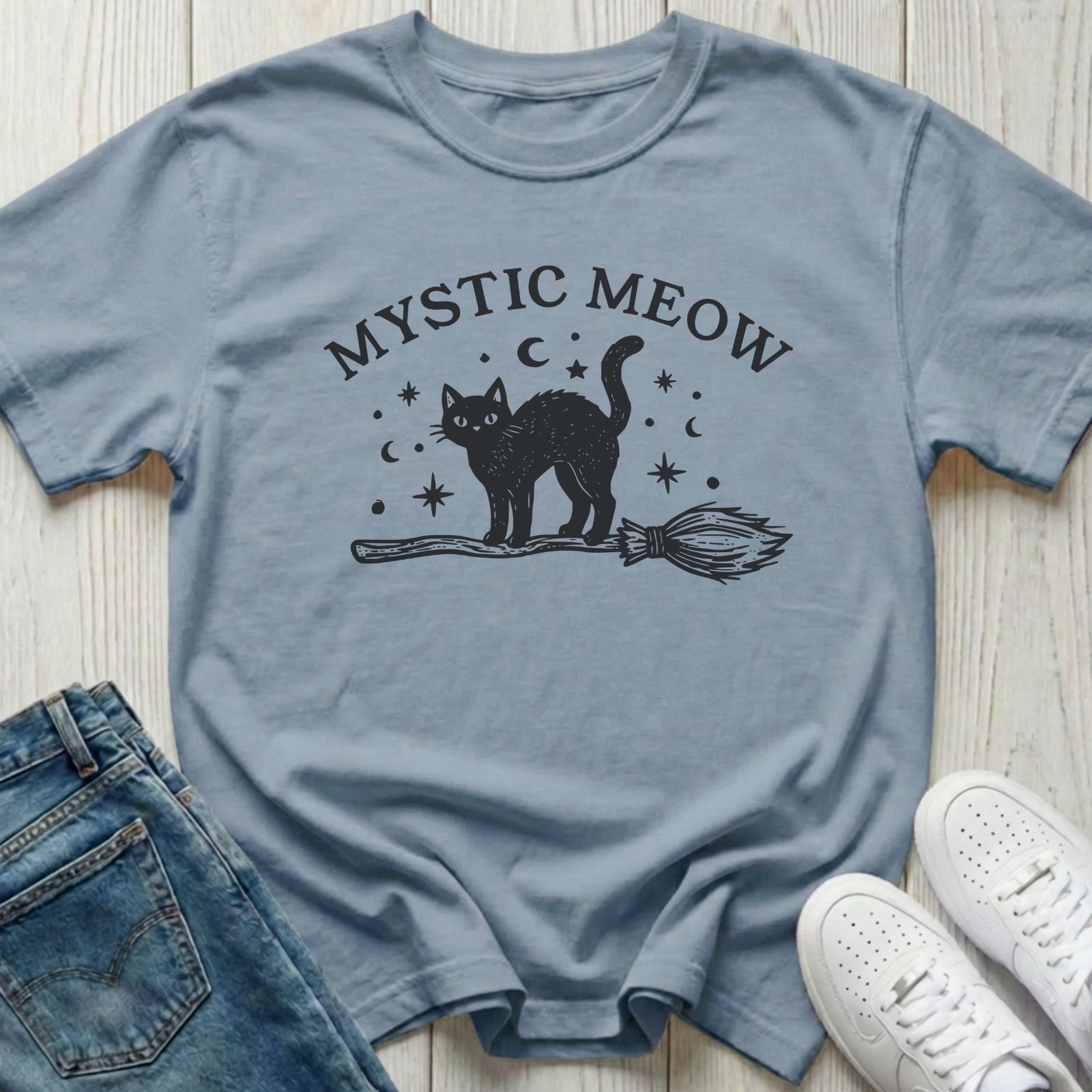 Mystic Meow Halloween T-shirt
