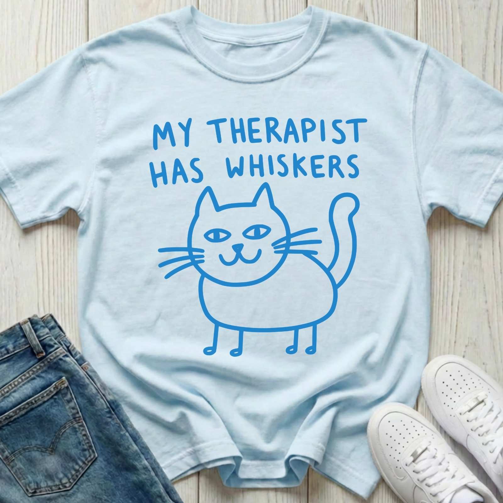 My Therapist Has Whiskers T-shirt