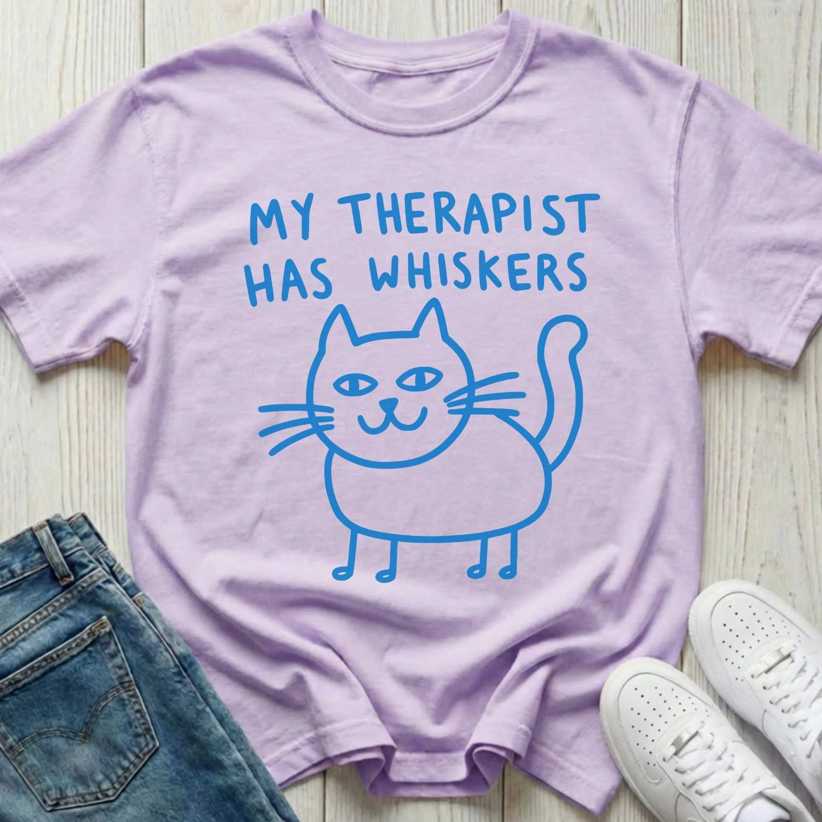 My Therapist Has Whiskers T-shirt