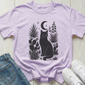 Night Desert Witchy Cat T-shirt