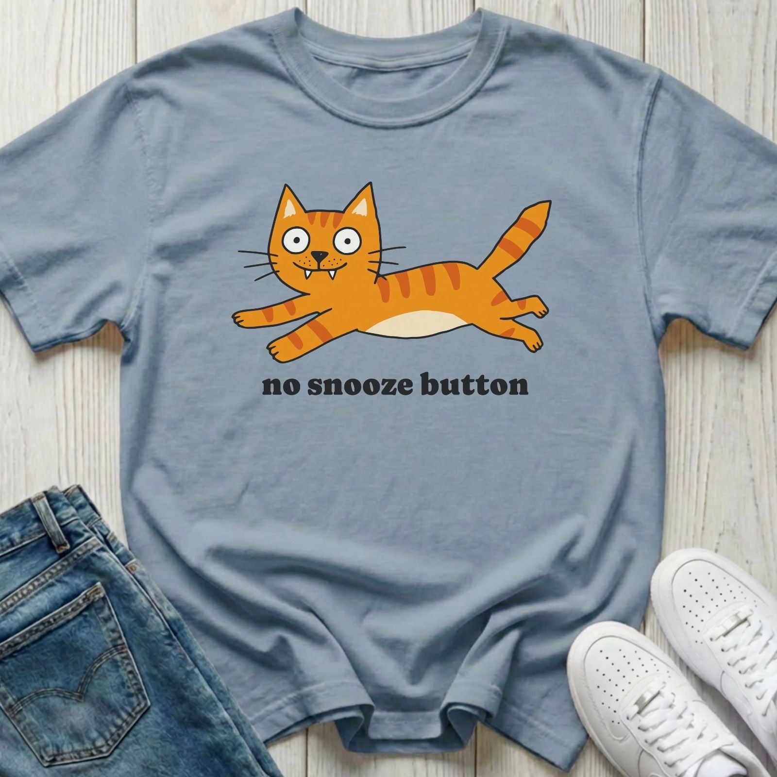 No Snooze Button T-shirt