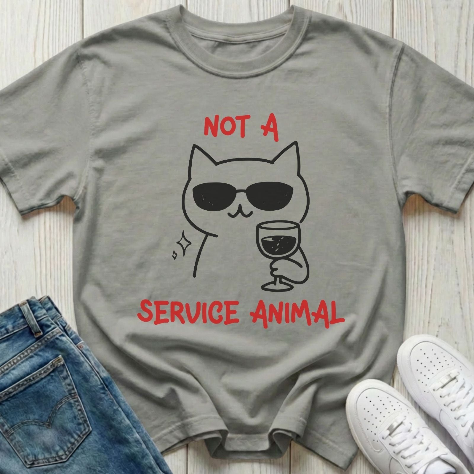 Not a Service Animal T-shirt