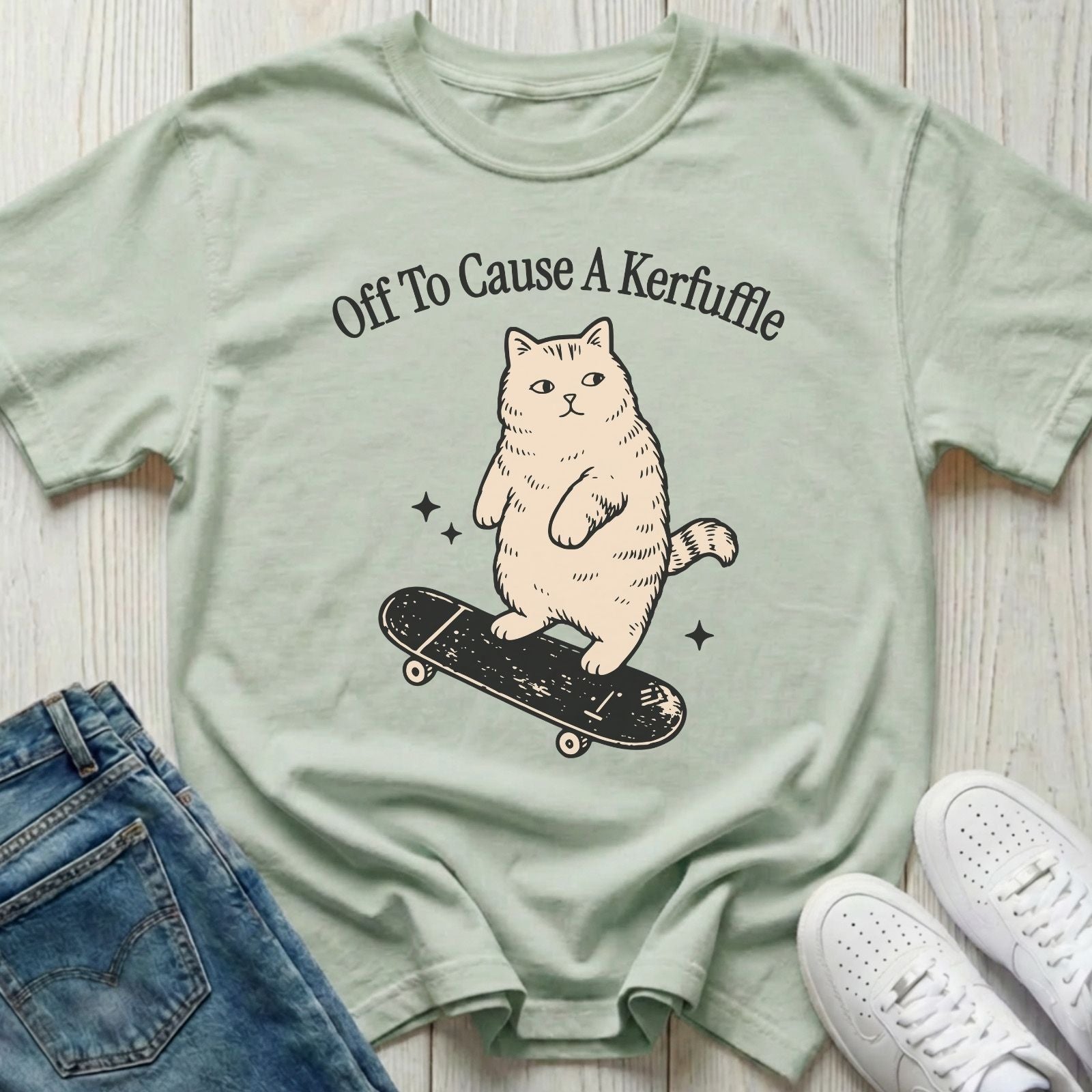 Off to Cause a Kerfuffle T-shirt