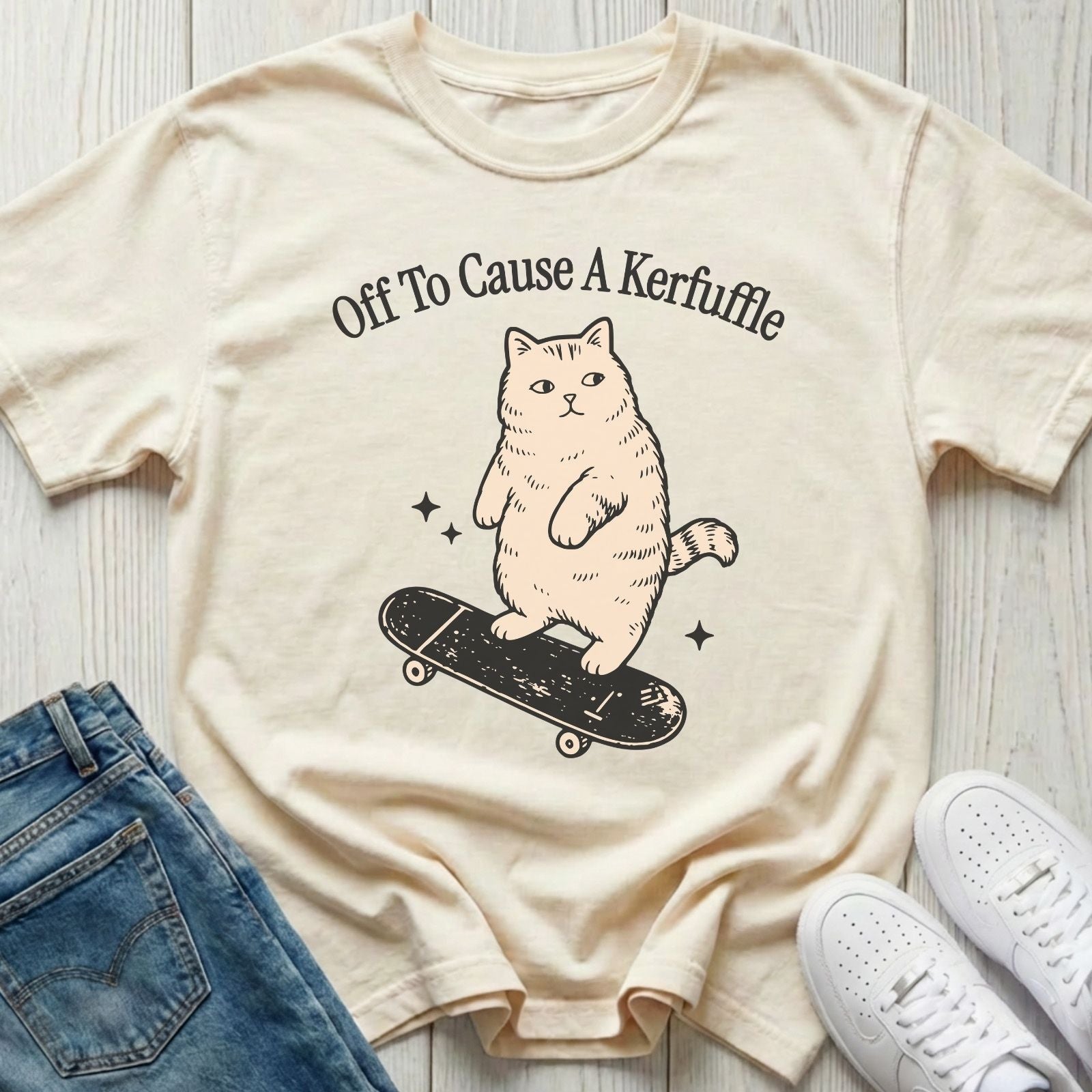 Off to Cause a Kerfuffle T-shirt