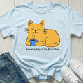 Powered by Cats & Coffee T-shirt