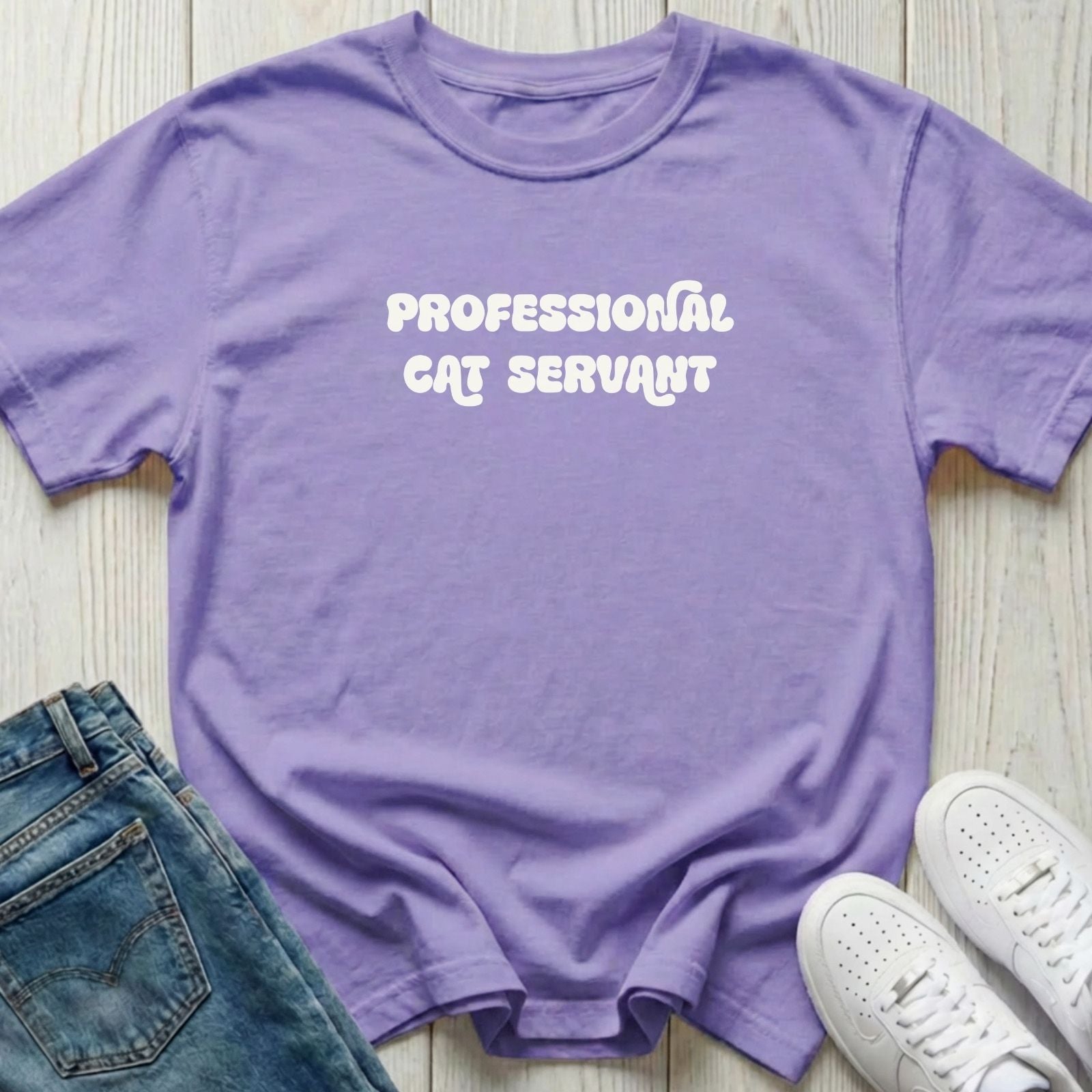Professional Cat Servant T-shirt