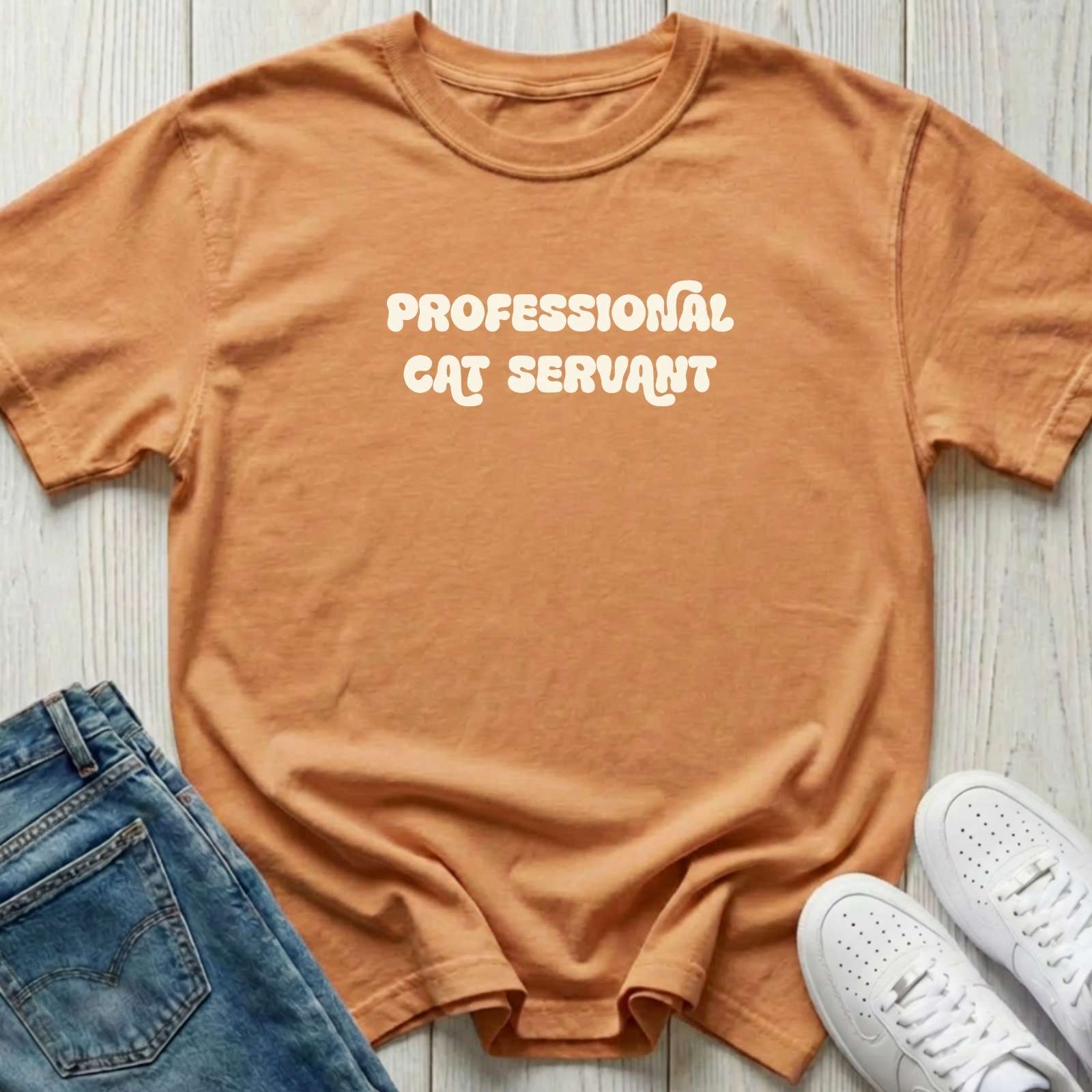 Professional Cat Servant T-shirt
