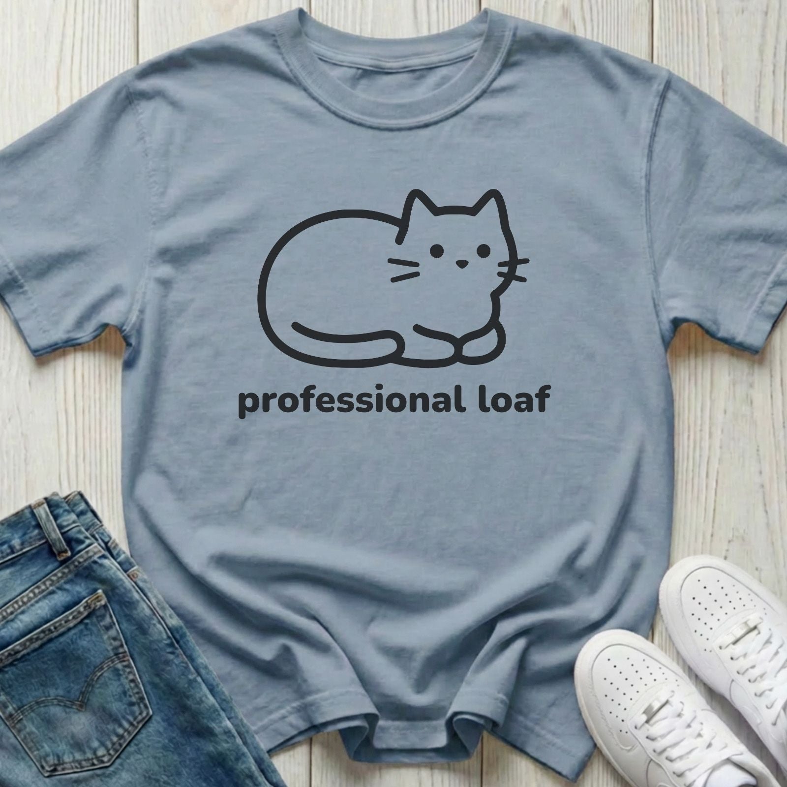 Professional Loaf Cat T-shirt