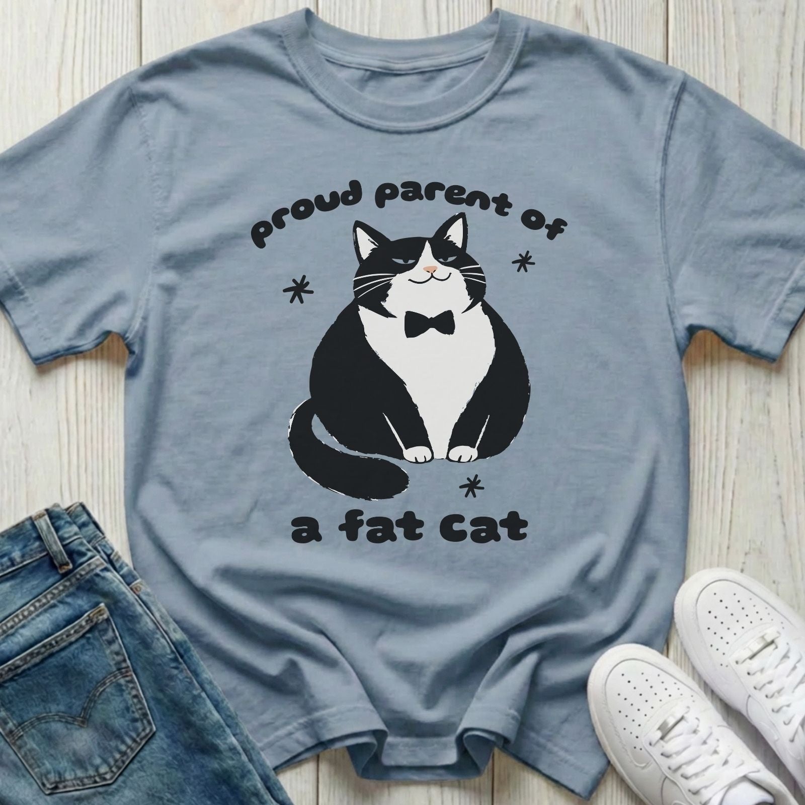 Proud Parent of a Fat Cat T-shirt