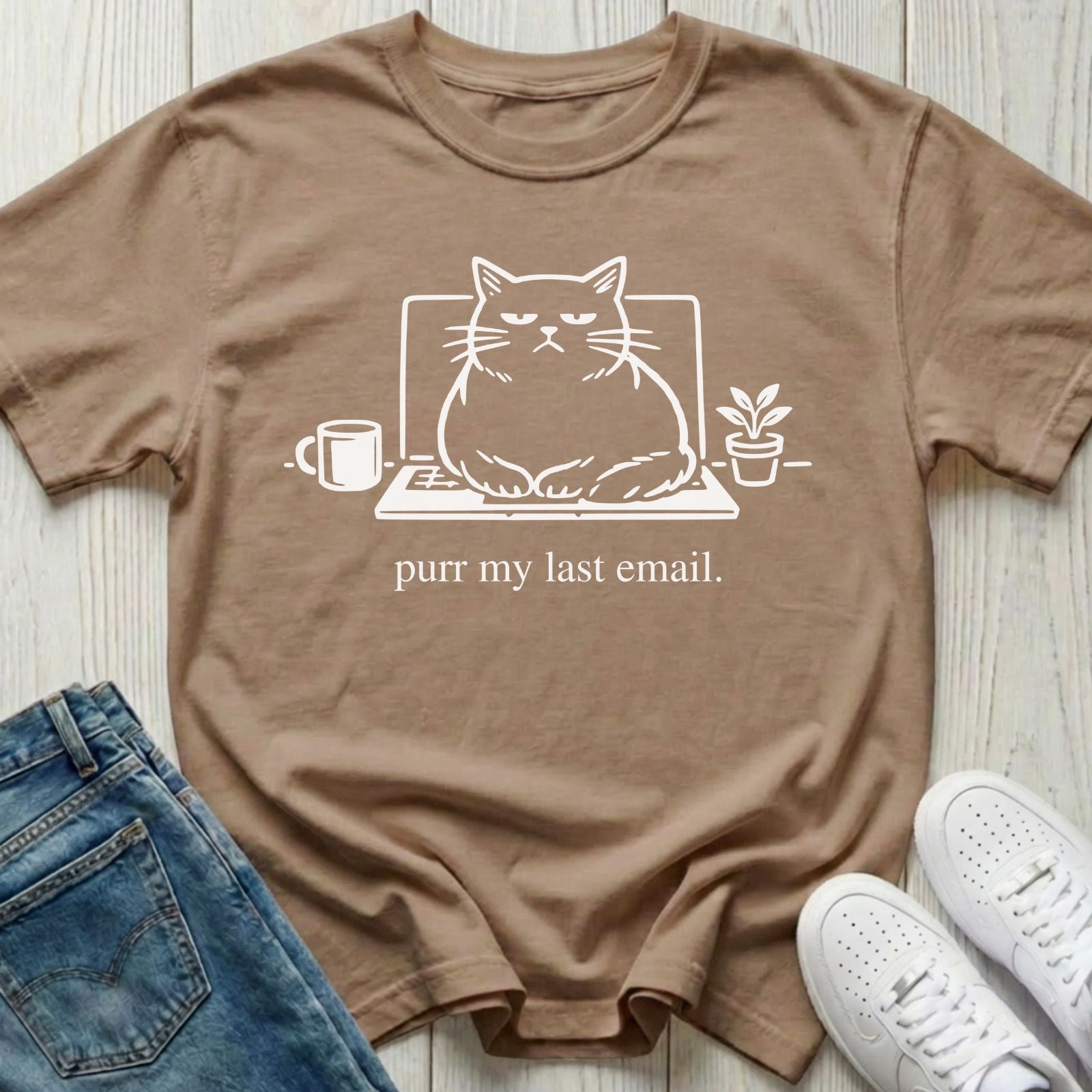 Purr My Last Email T-shirt
