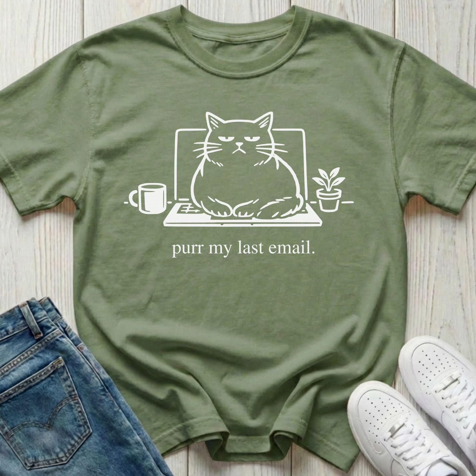 Purr My Last Email T-shirt