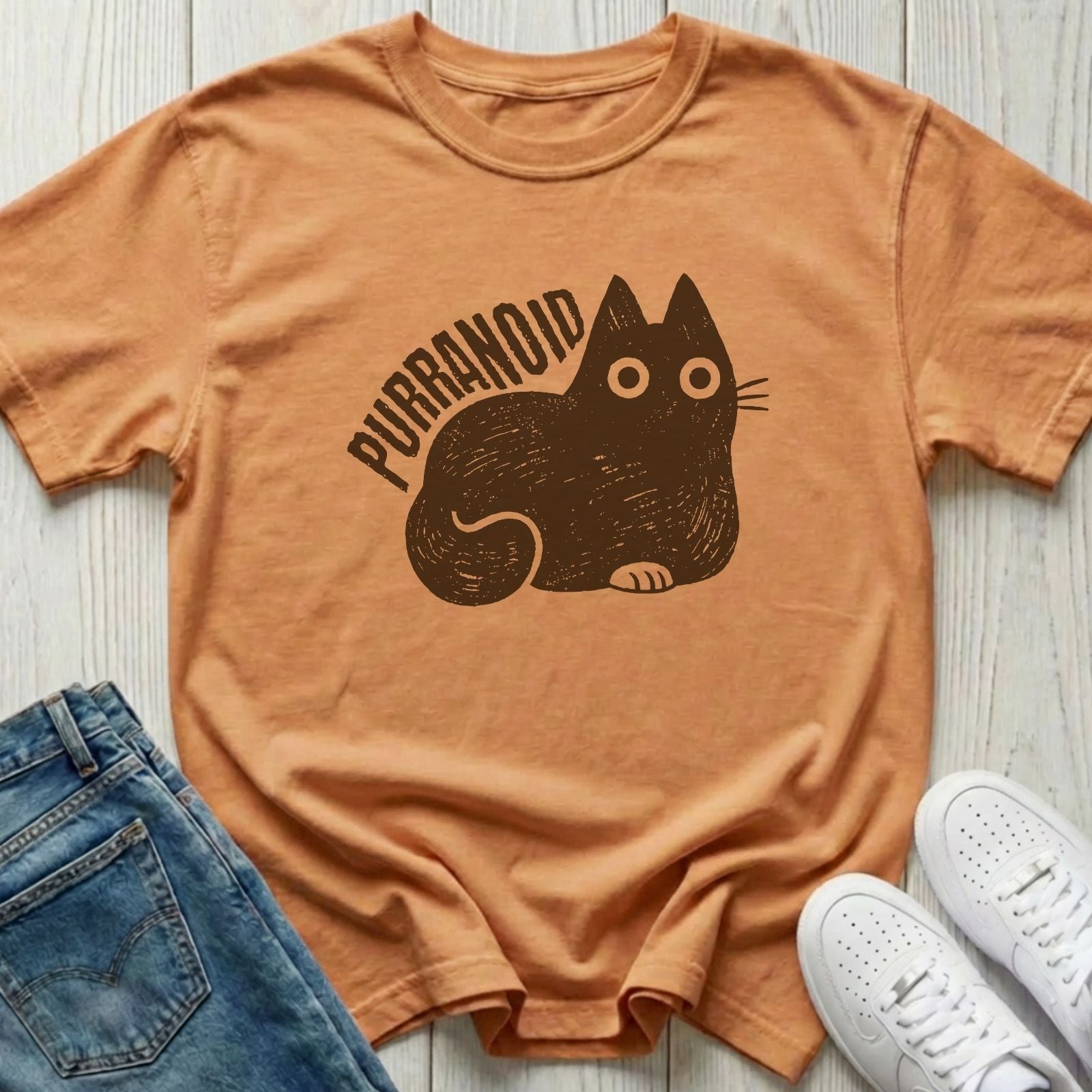 Purranoid Cat T-shirt