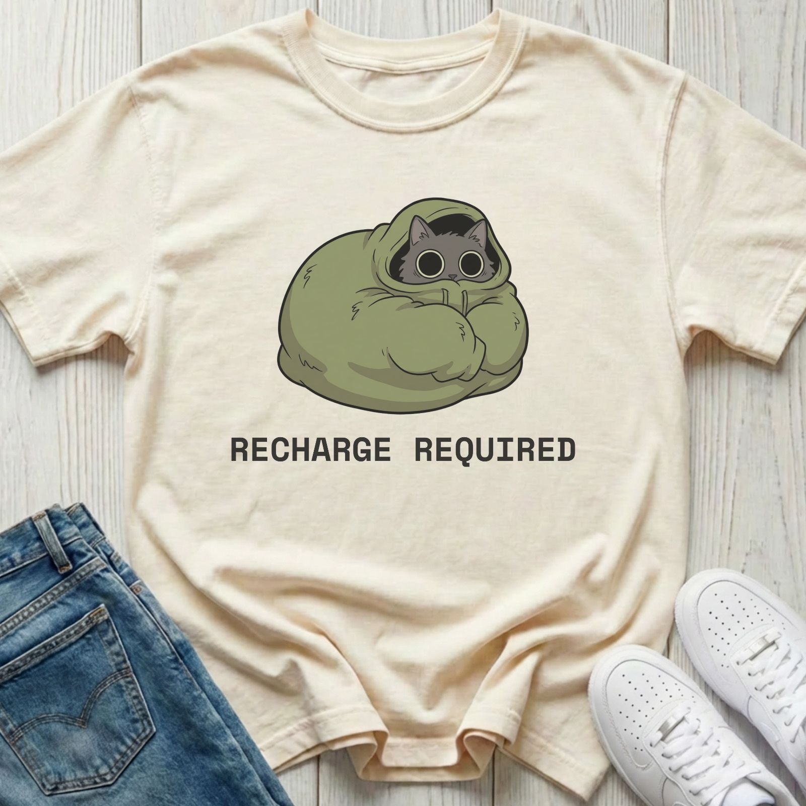 Recharge Required T-shirt