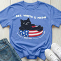 Red, White & Meow T-shirt