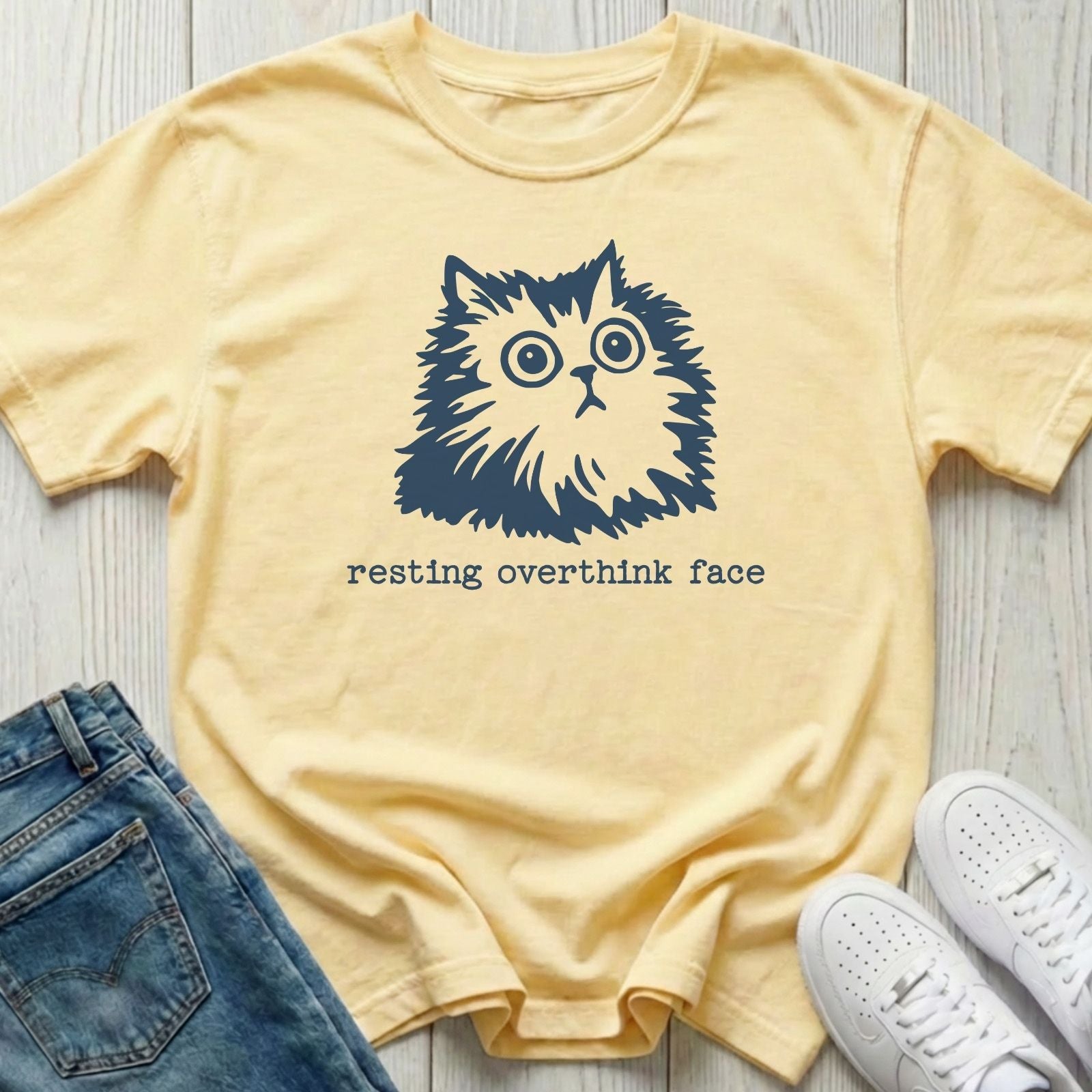 Resting Overthink Face T-shirt