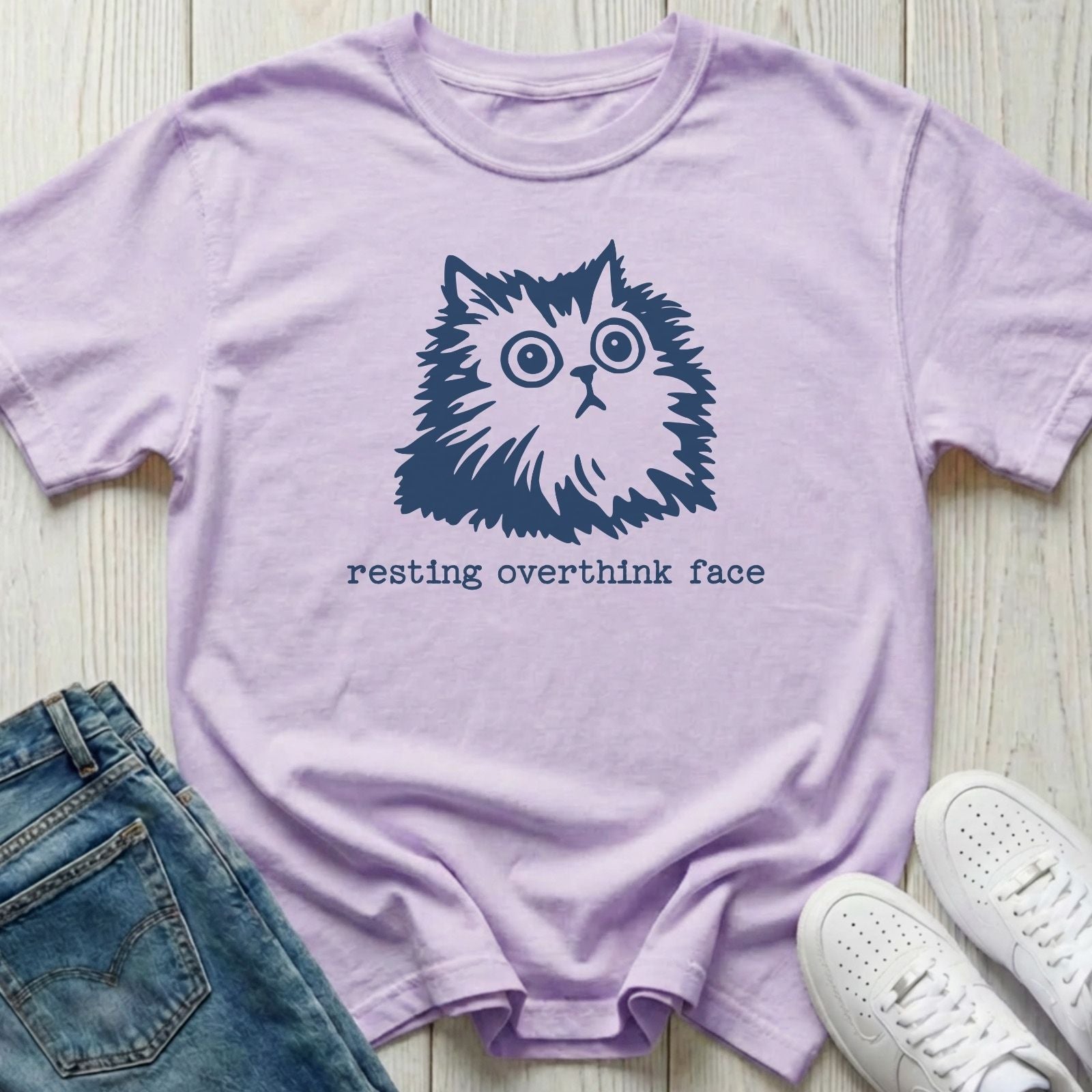 Resting Overthink Face T-shirt